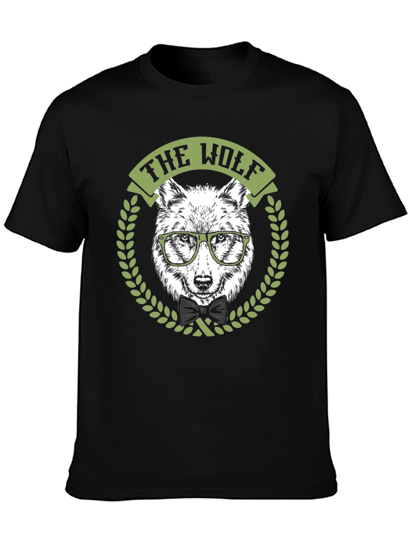The Wolf T-Shirt: Hipster Animal Design