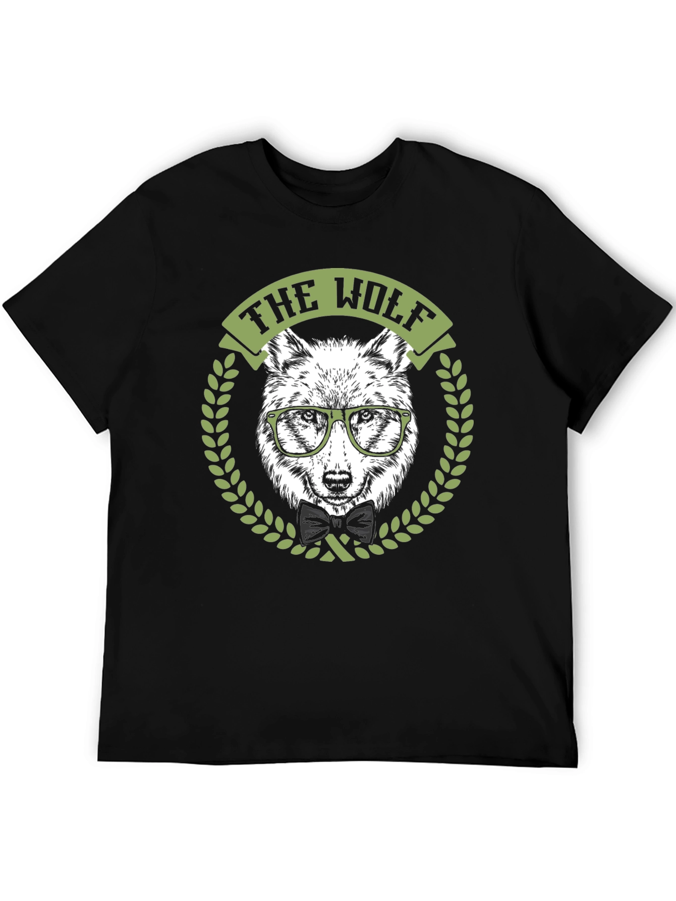 The Wolf T-Shirt: Hipster Animal Design