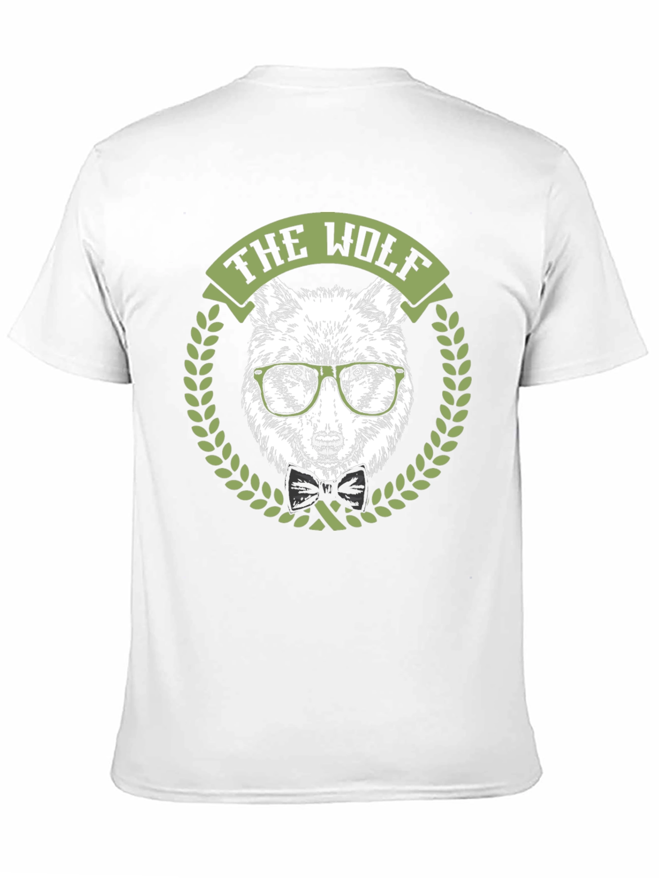 The Wolf T-Shirt: Hipster Animal Design