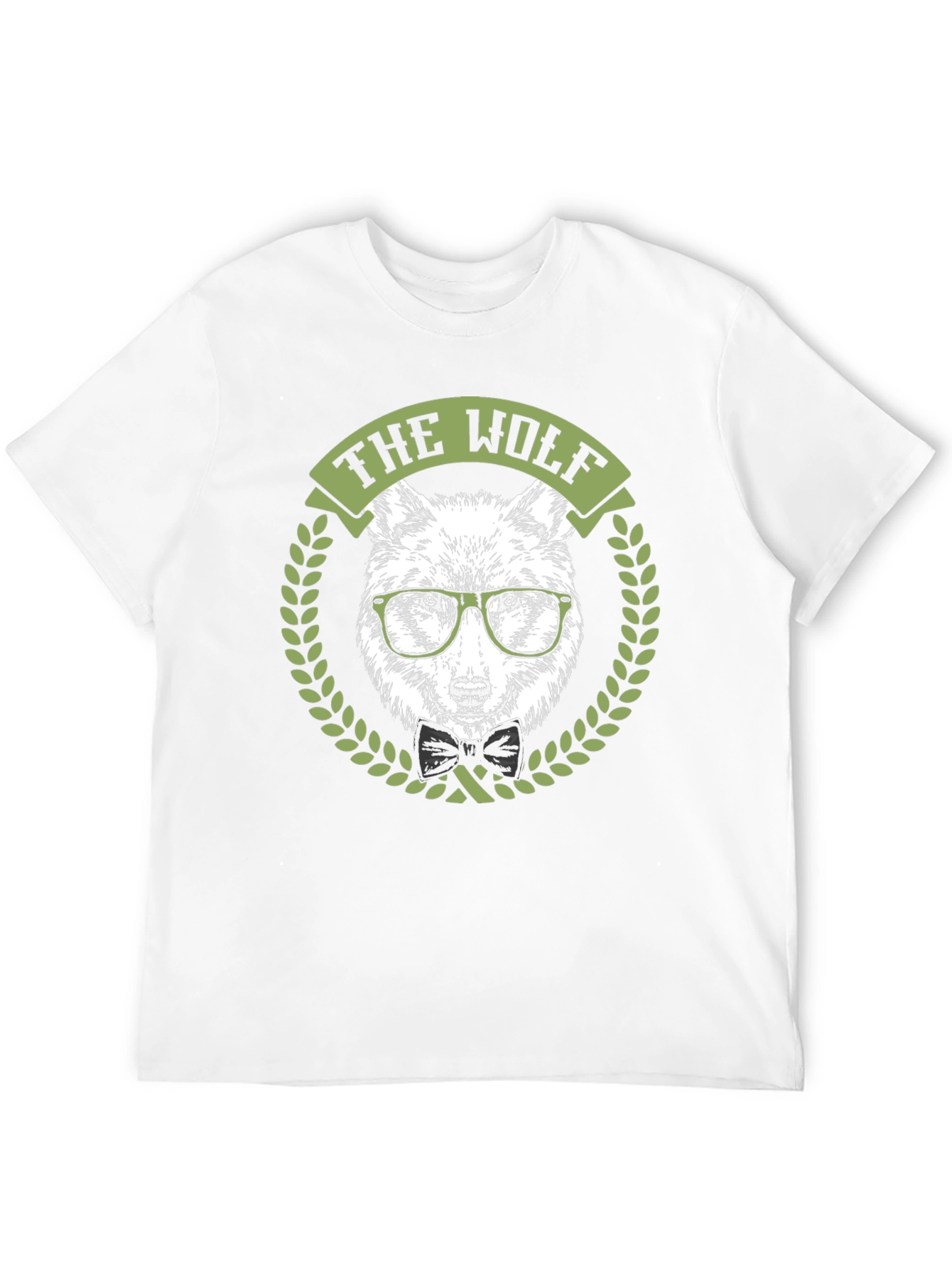 The Wolf T-Shirt: Hipster Animal Design