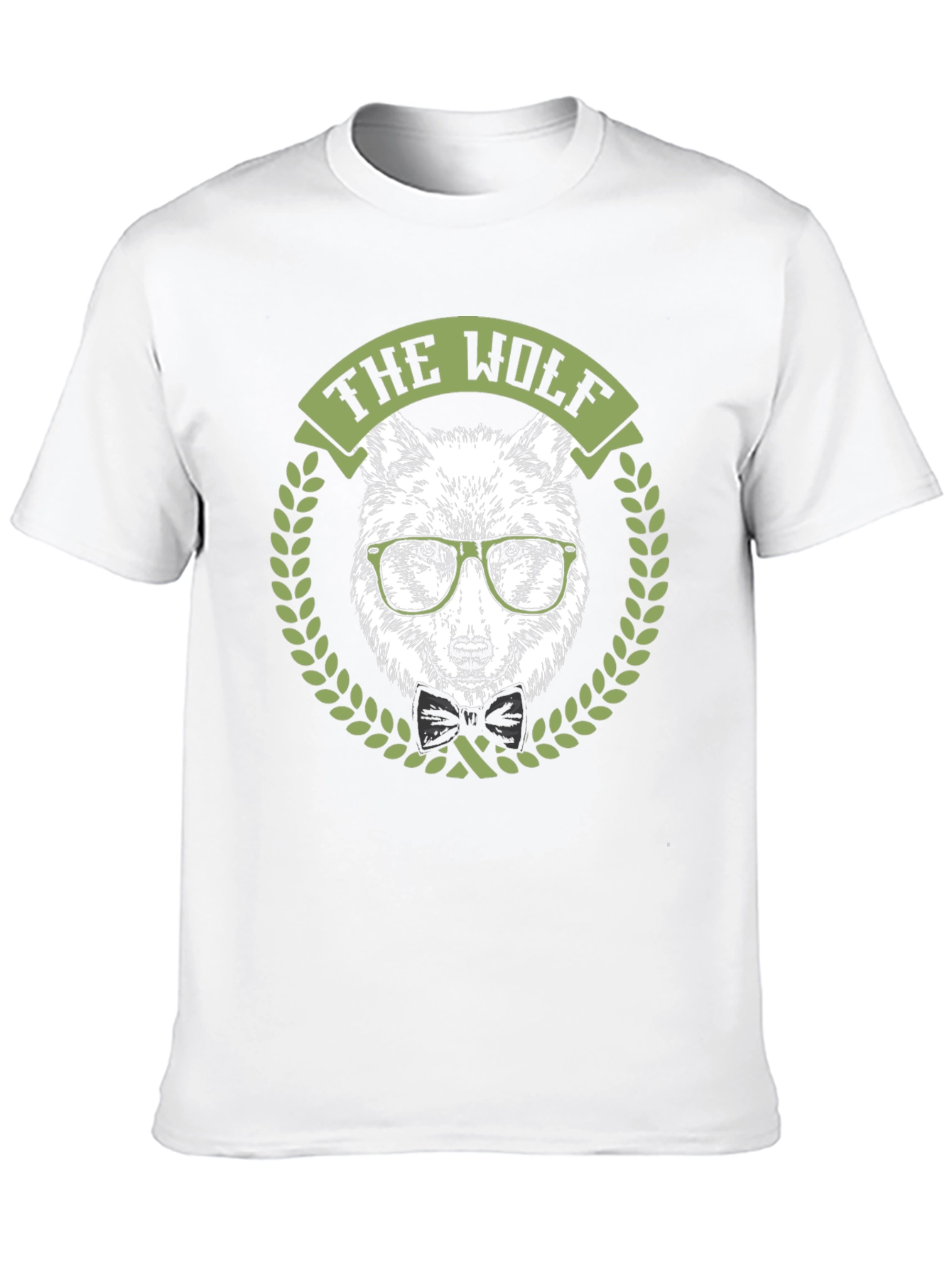 The Wolf T-Shirt: Hipster Animal Design