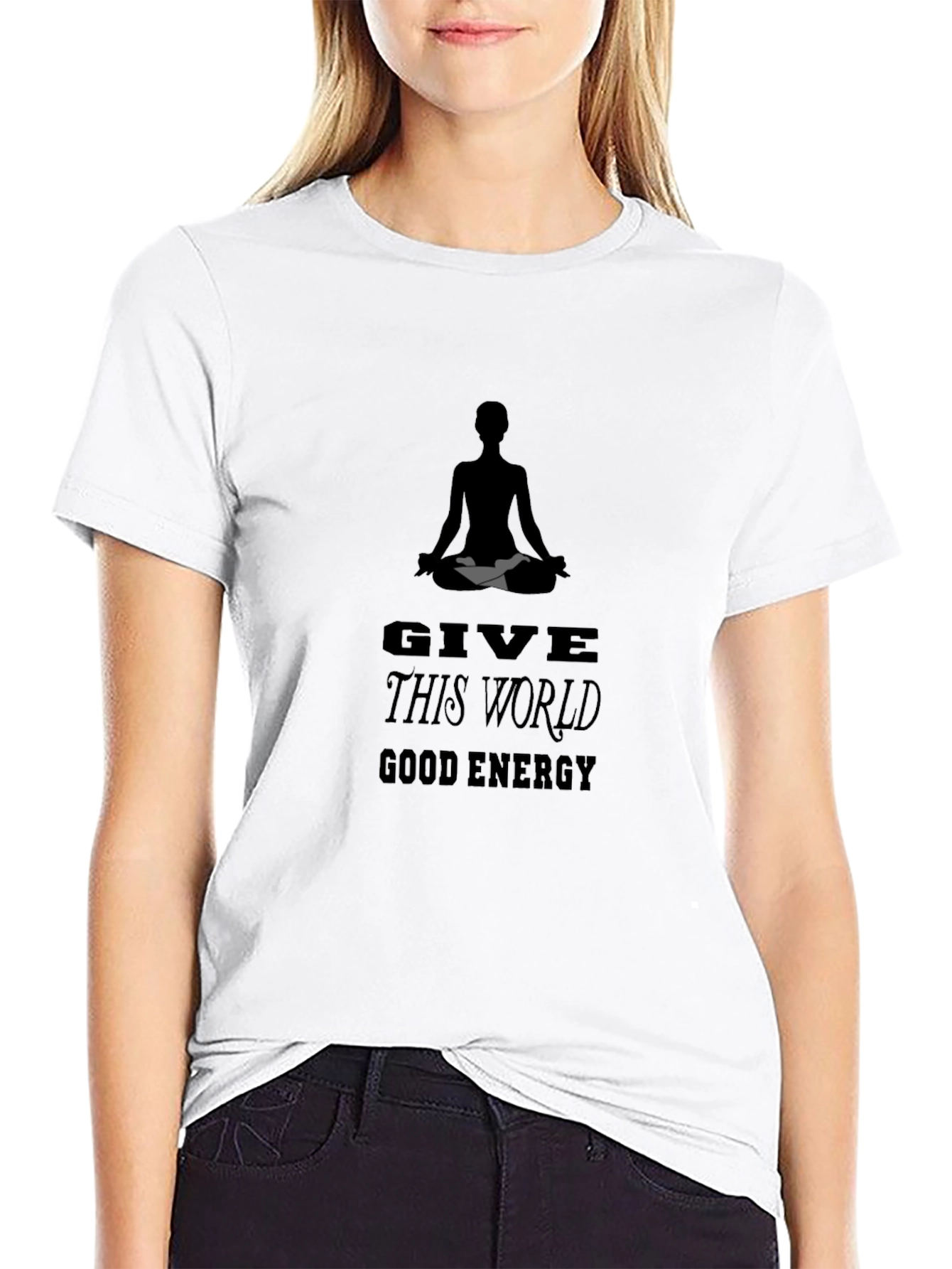 Good Energy Graphic Tee - Black