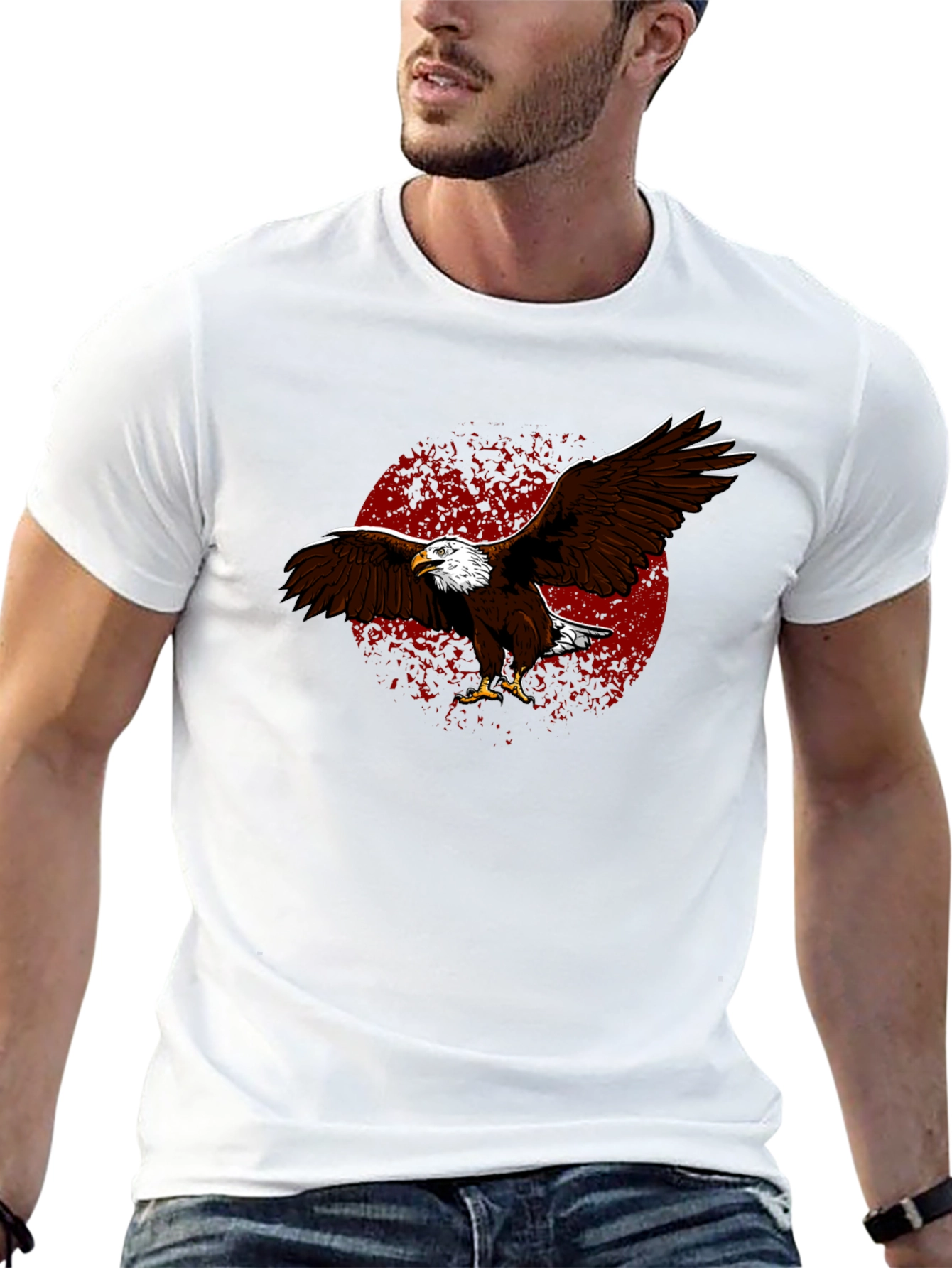 Eagle Graphic Tee - Black T-Shirt