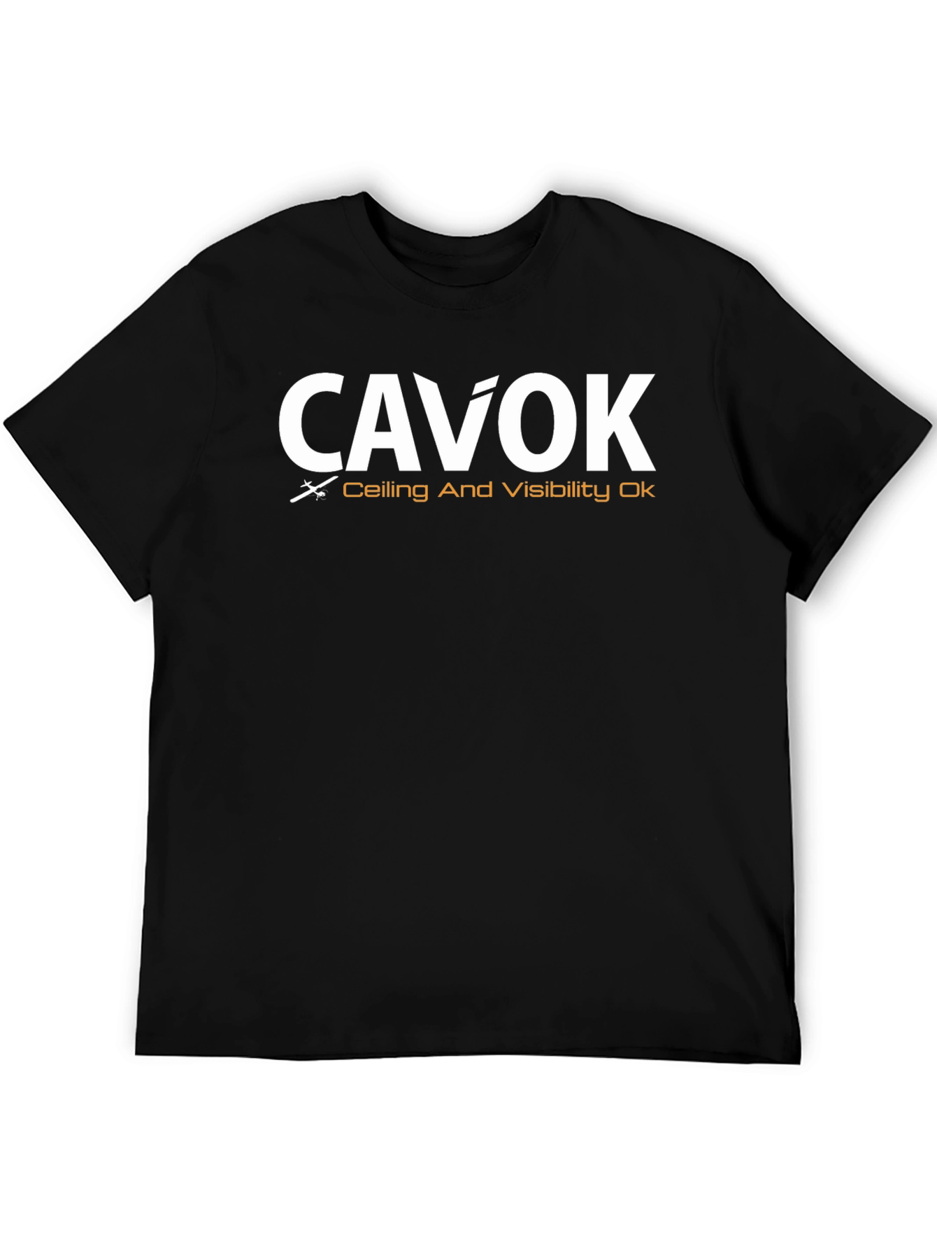 CAVOK T-Shirt - Ceiling And Visibility OK Aviation Tee