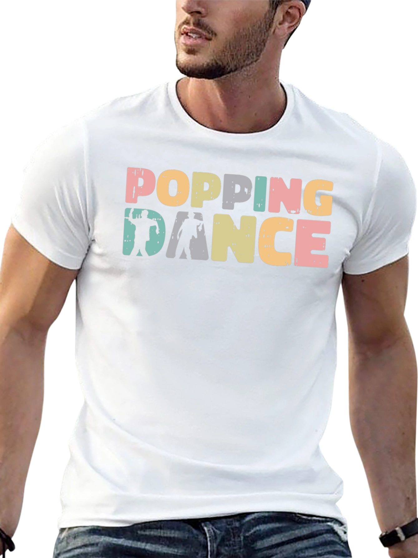 Popping Dance Retro Graphic Tee
