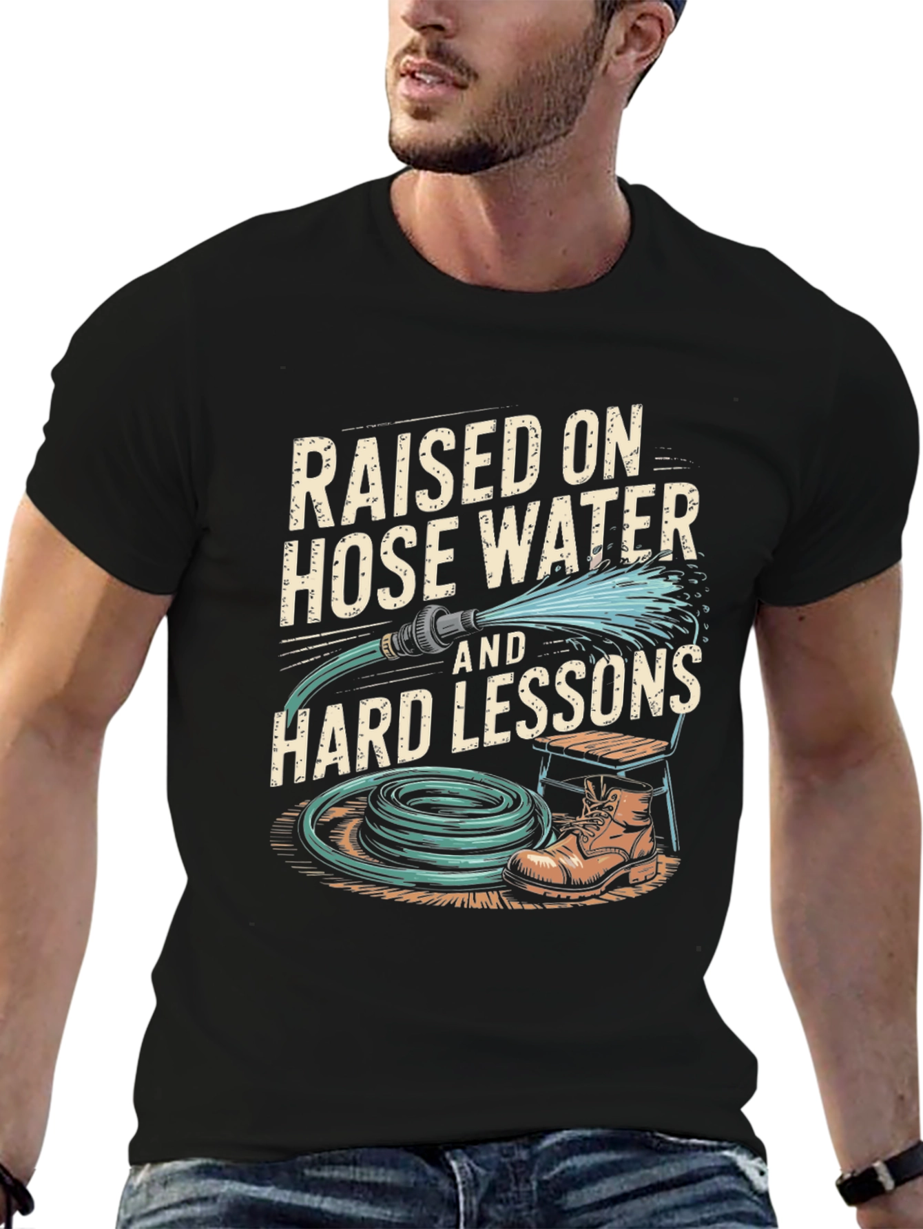 Raised on Hose Water Graphic Tee