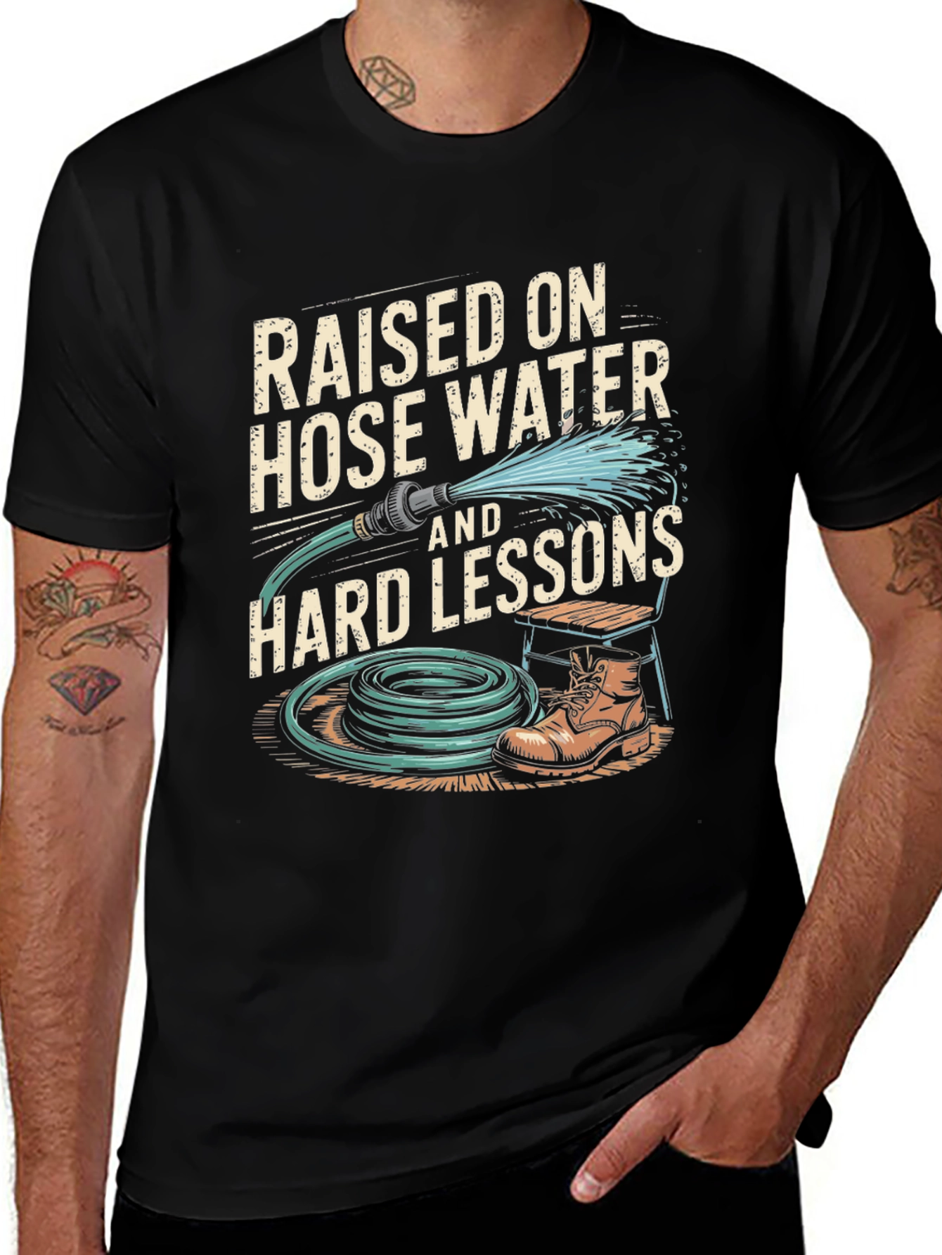 Raised on Hose Water Graphic Tee