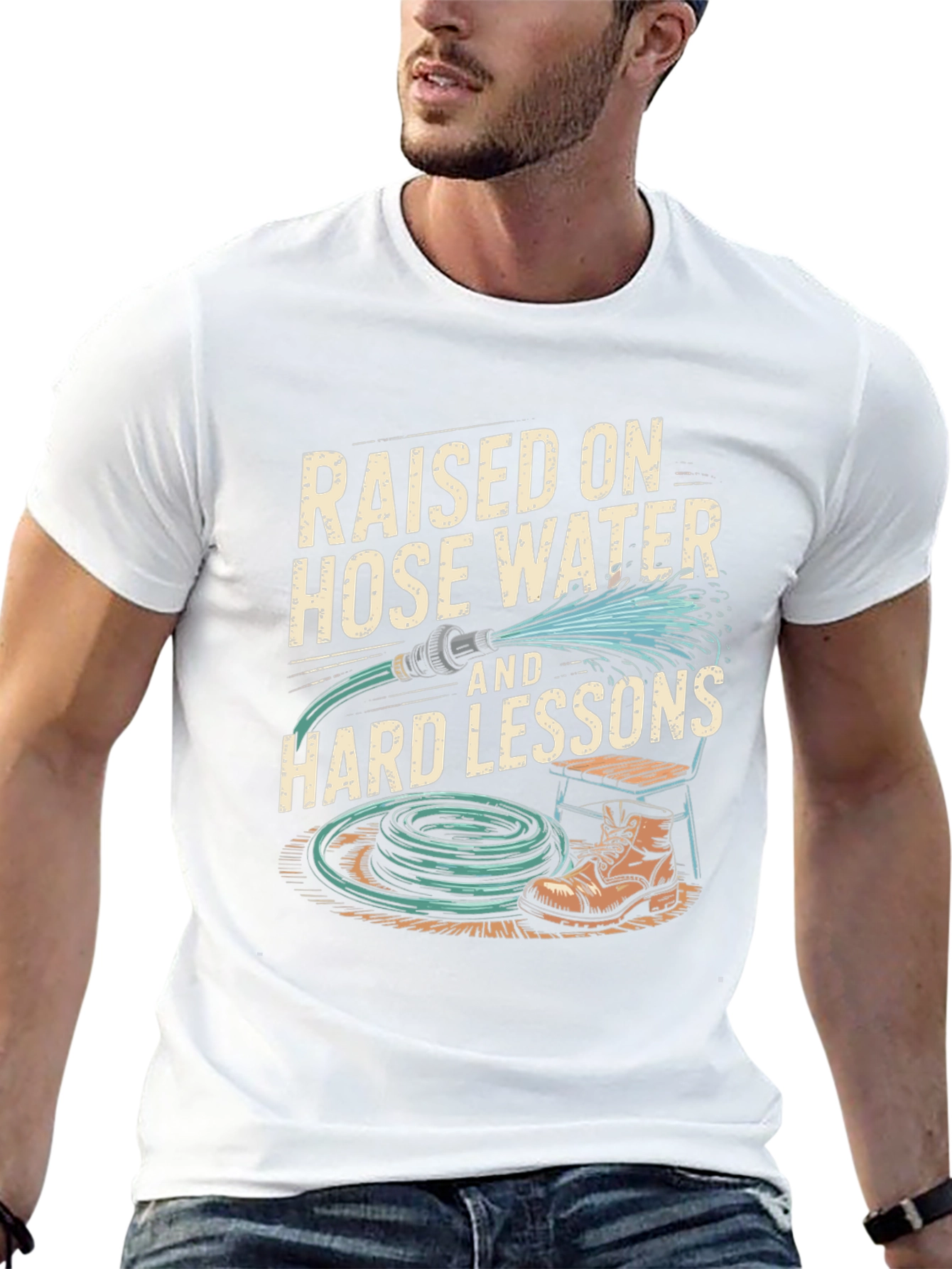 Raised on Hose Water Graphic Tee
