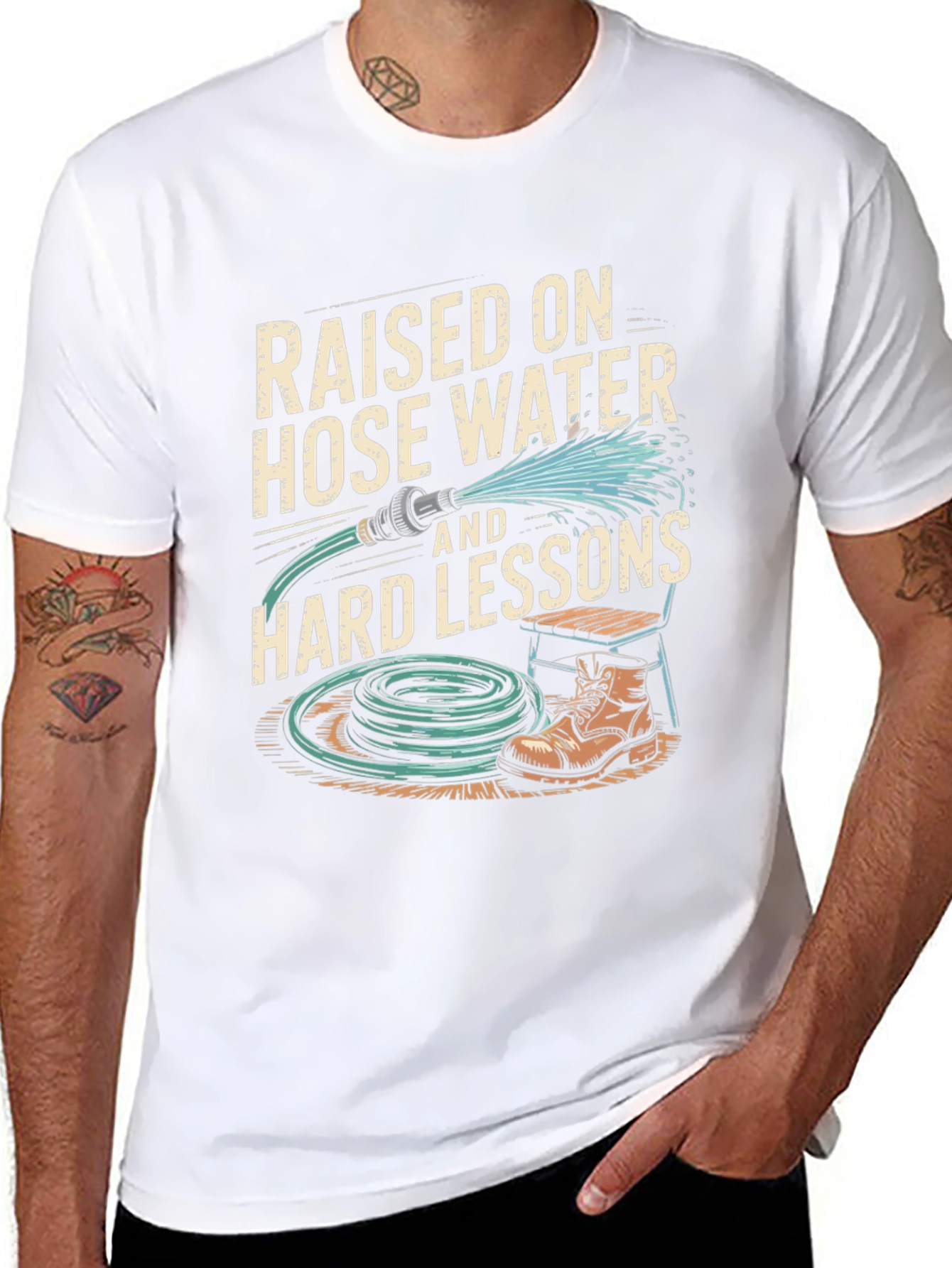 Raised on Hose Water Graphic Tee