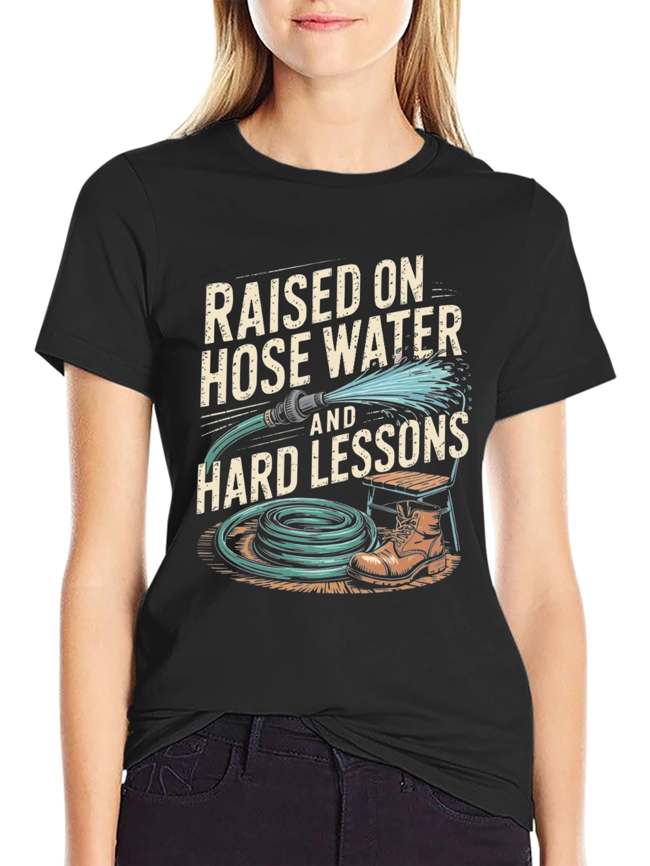 Raised on Hose Water Graphic Tee