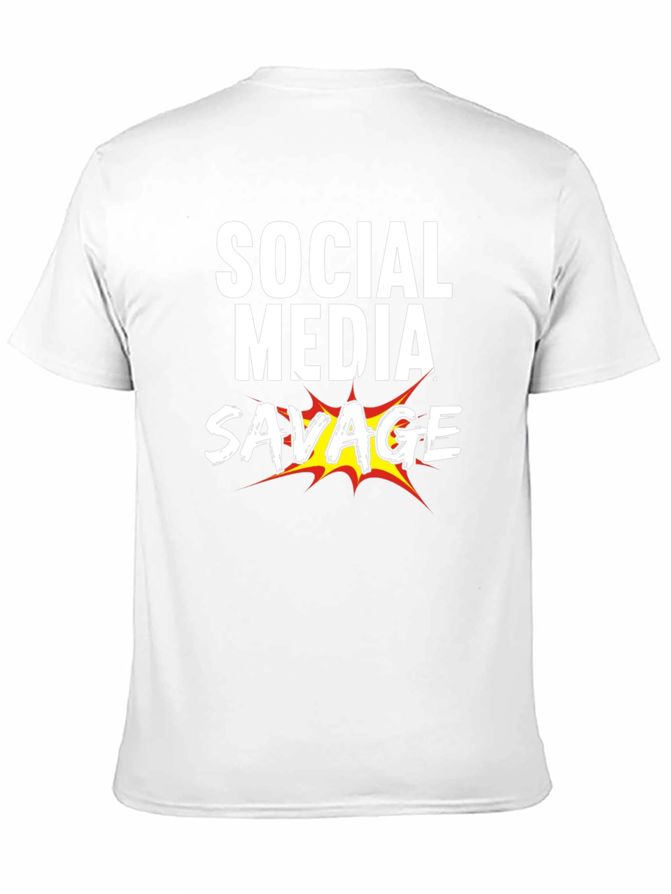 Social Media Savage Graphic T-Shirt