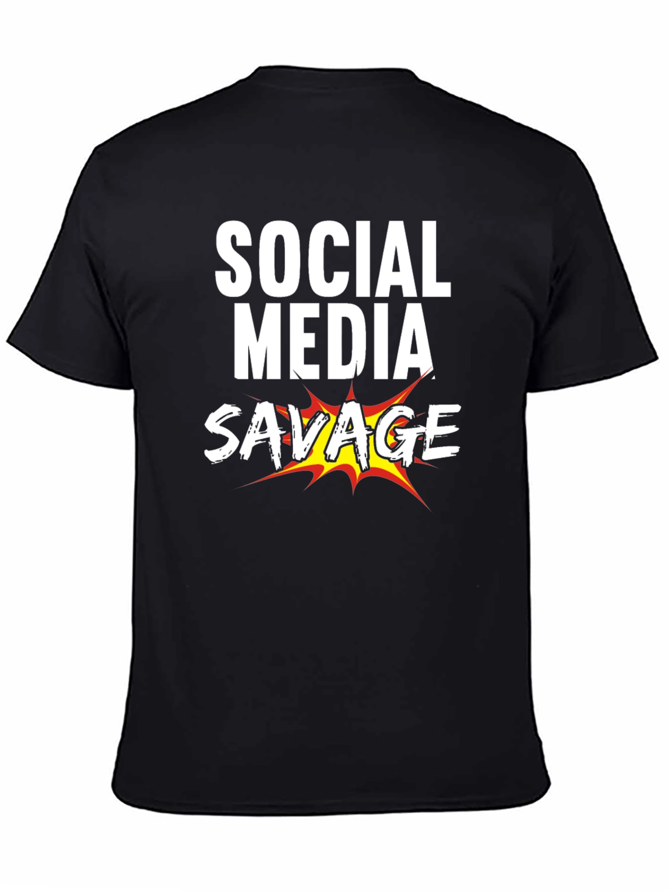 Social Media Savage Graphic T-Shirt