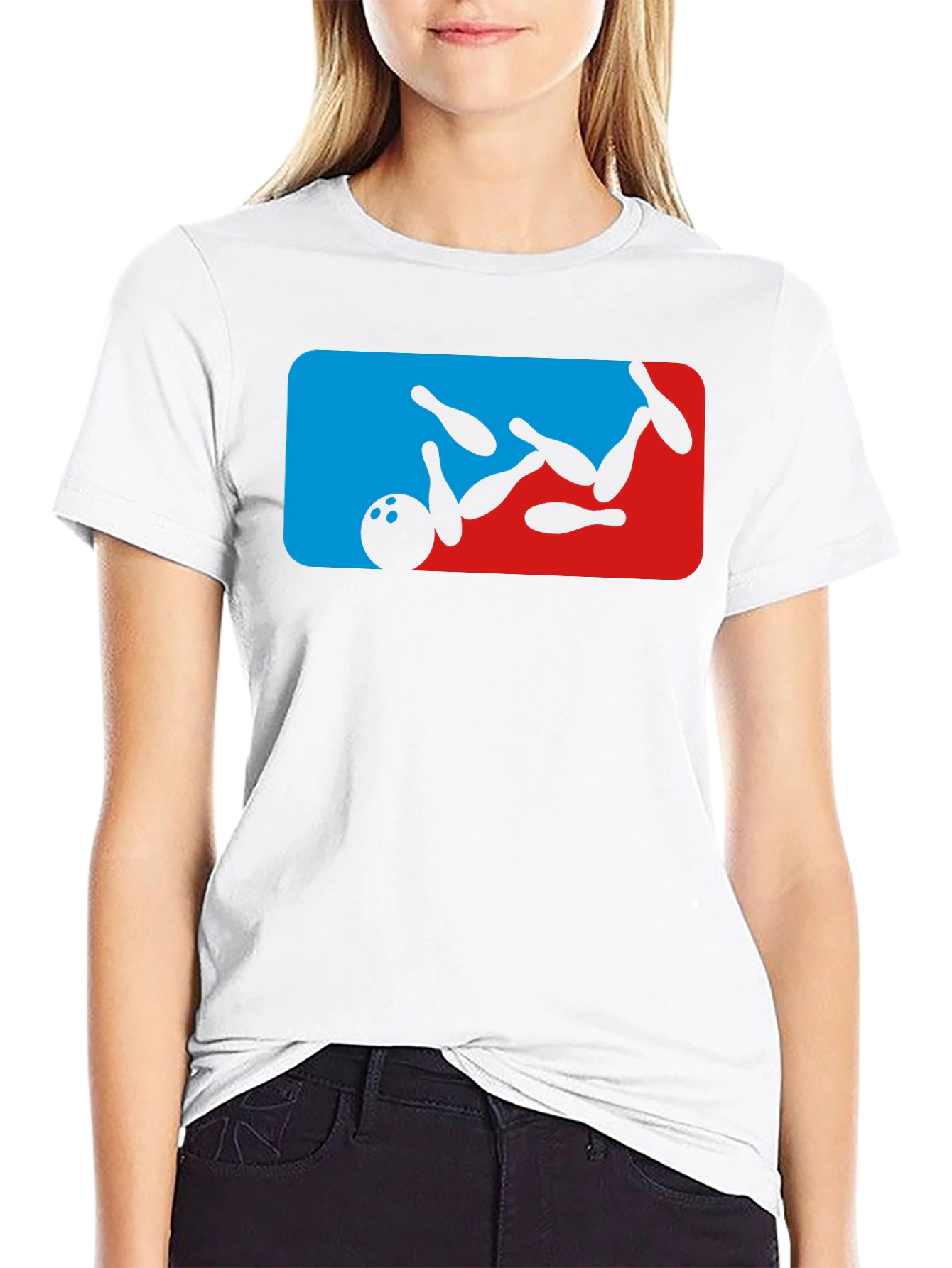 Bowling Strike Graphic Tee - Classic Cool