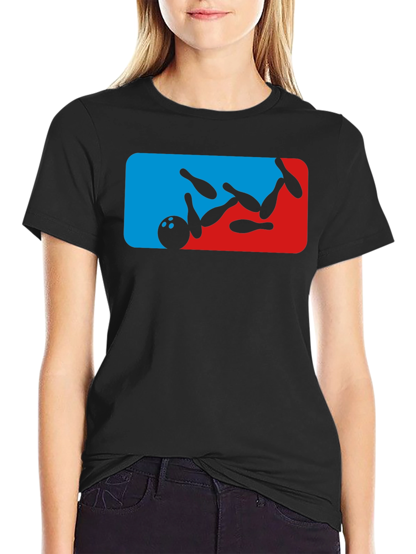 Bowling Strike Graphic Tee - Classic Cool
