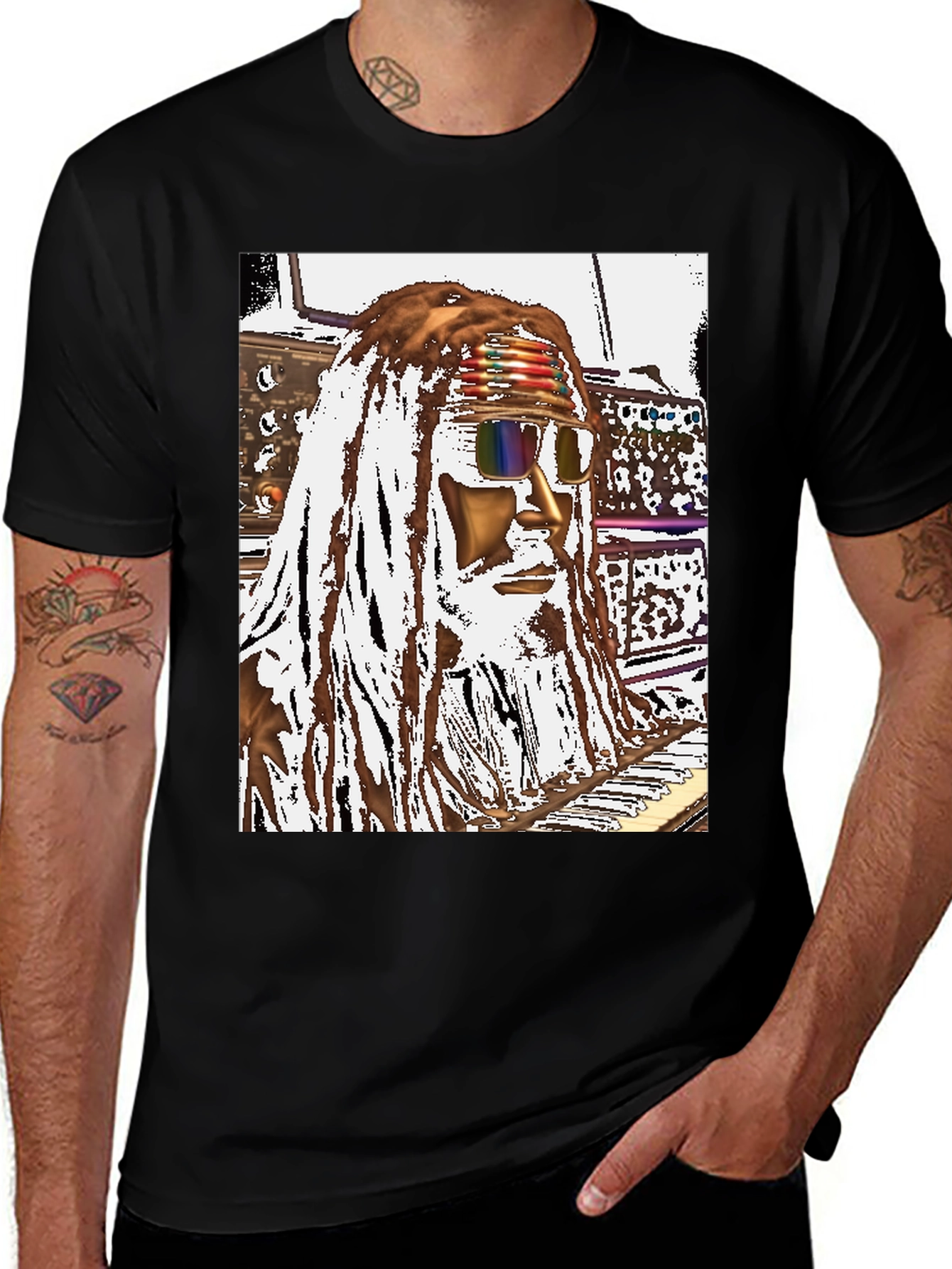 Retro Music Legend Graphic Tee