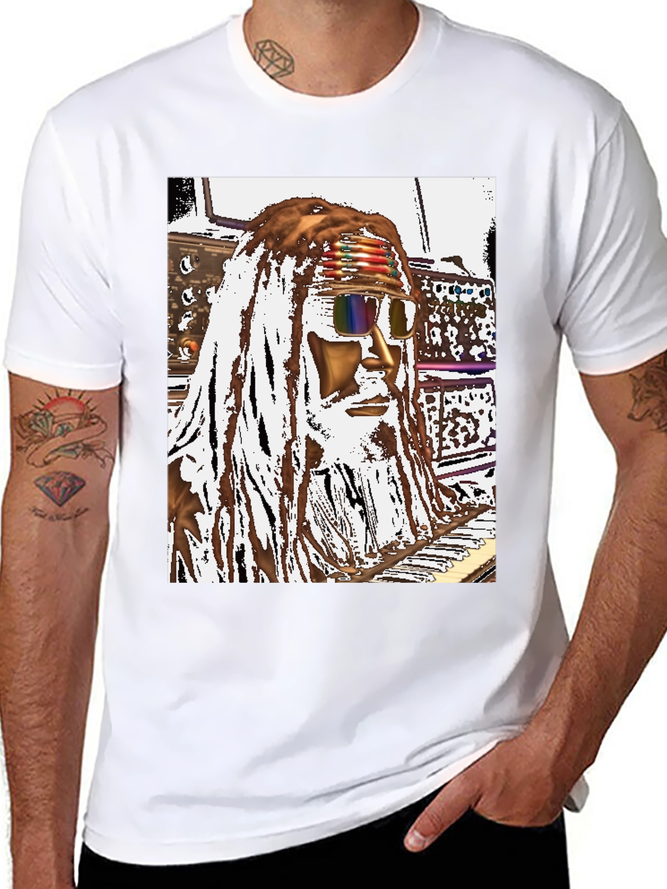 Retro Music Legend Graphic Tee