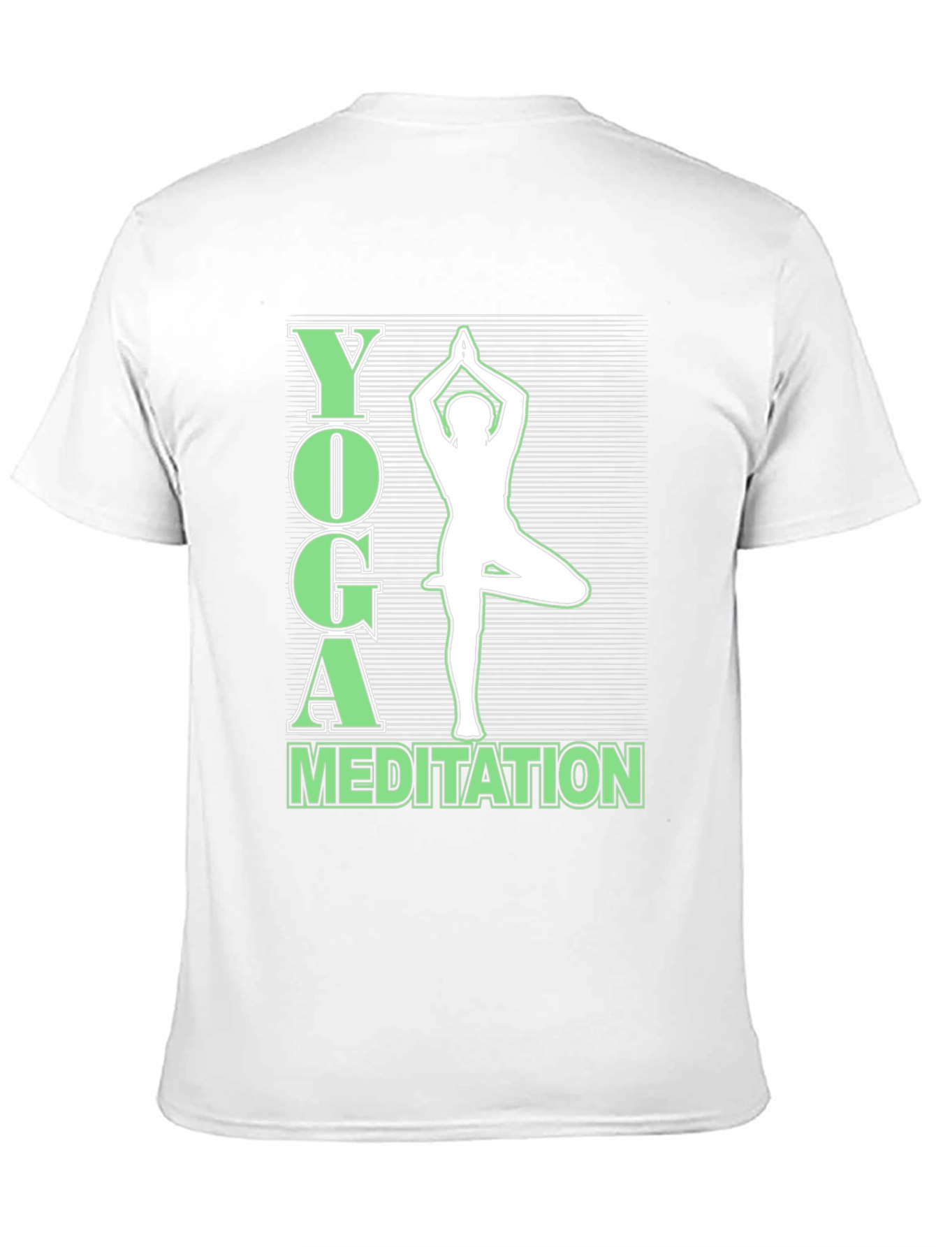 Yoga Meditation Graphic Tee Shirt