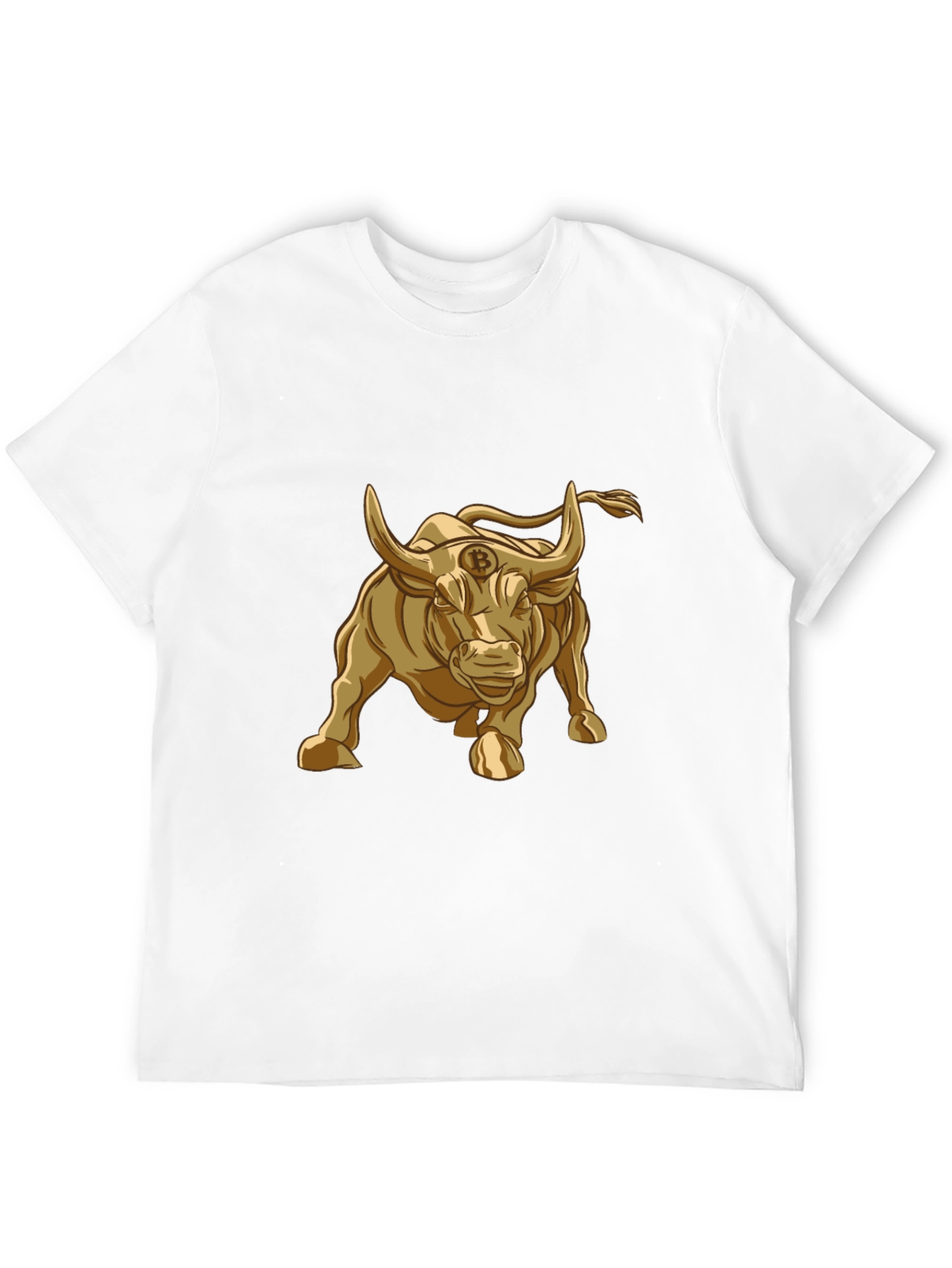 Bitcoin Bull T-Shirt - Crypto Currency Graphic Tee