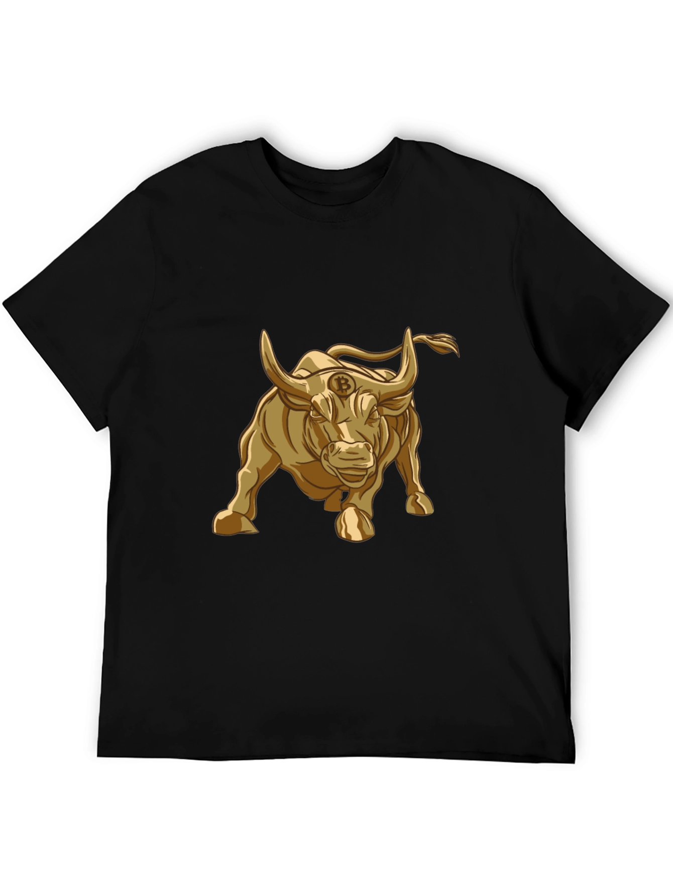 Bitcoin Bull T-Shirt - Crypto Currency Graphic Tee