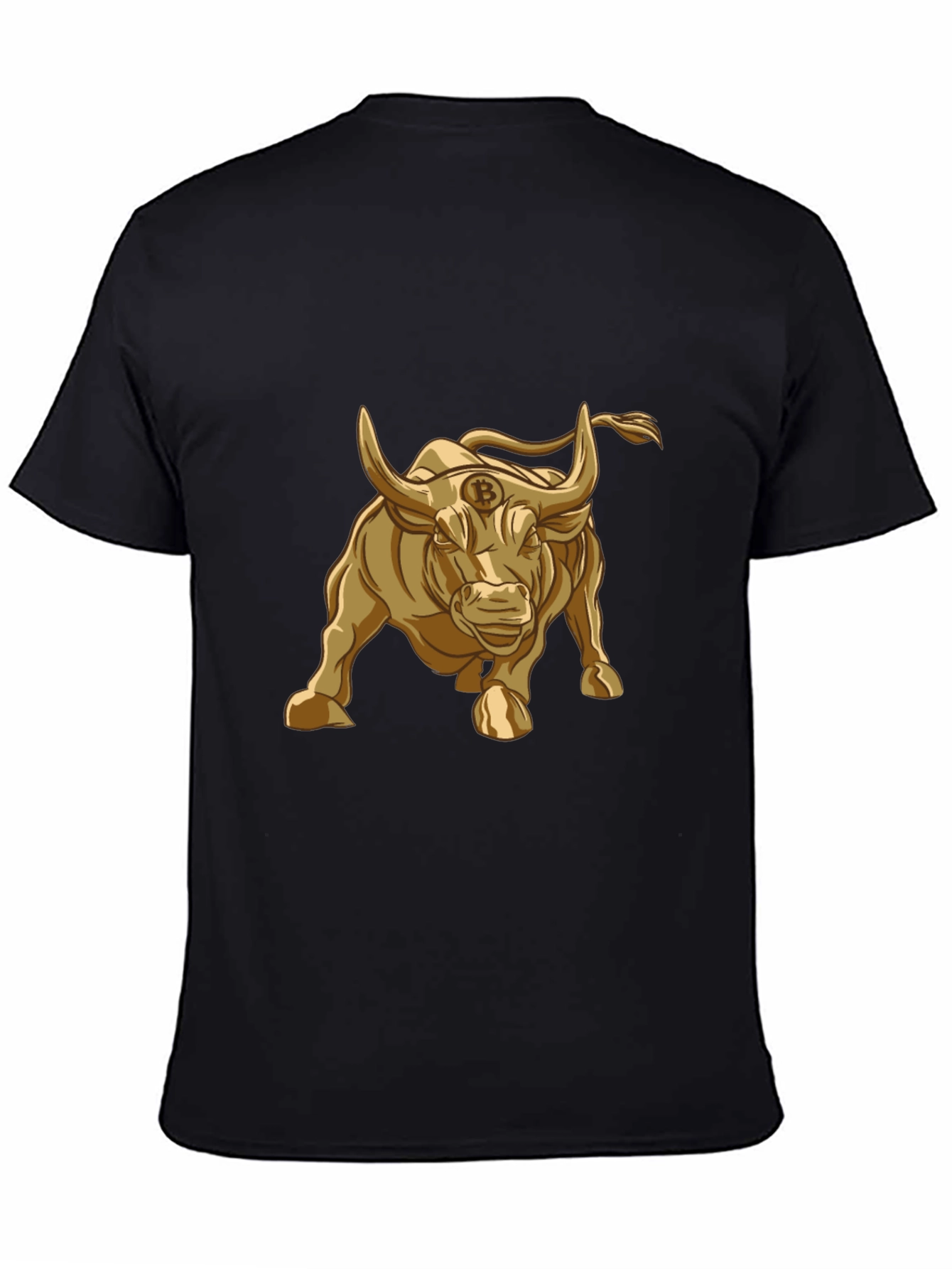 Bitcoin Bull T-Shirt - Crypto Currency Graphic Tee