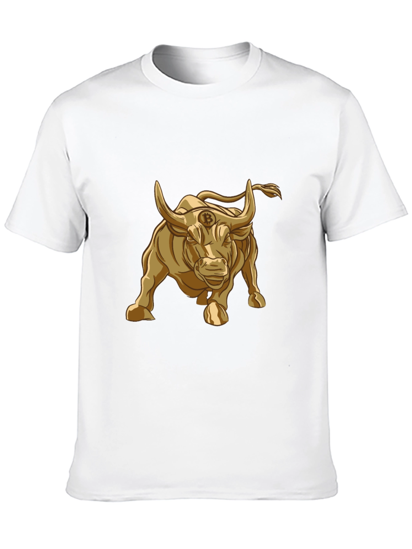 Bitcoin Bull T-Shirt - Crypto Currency Graphic Tee