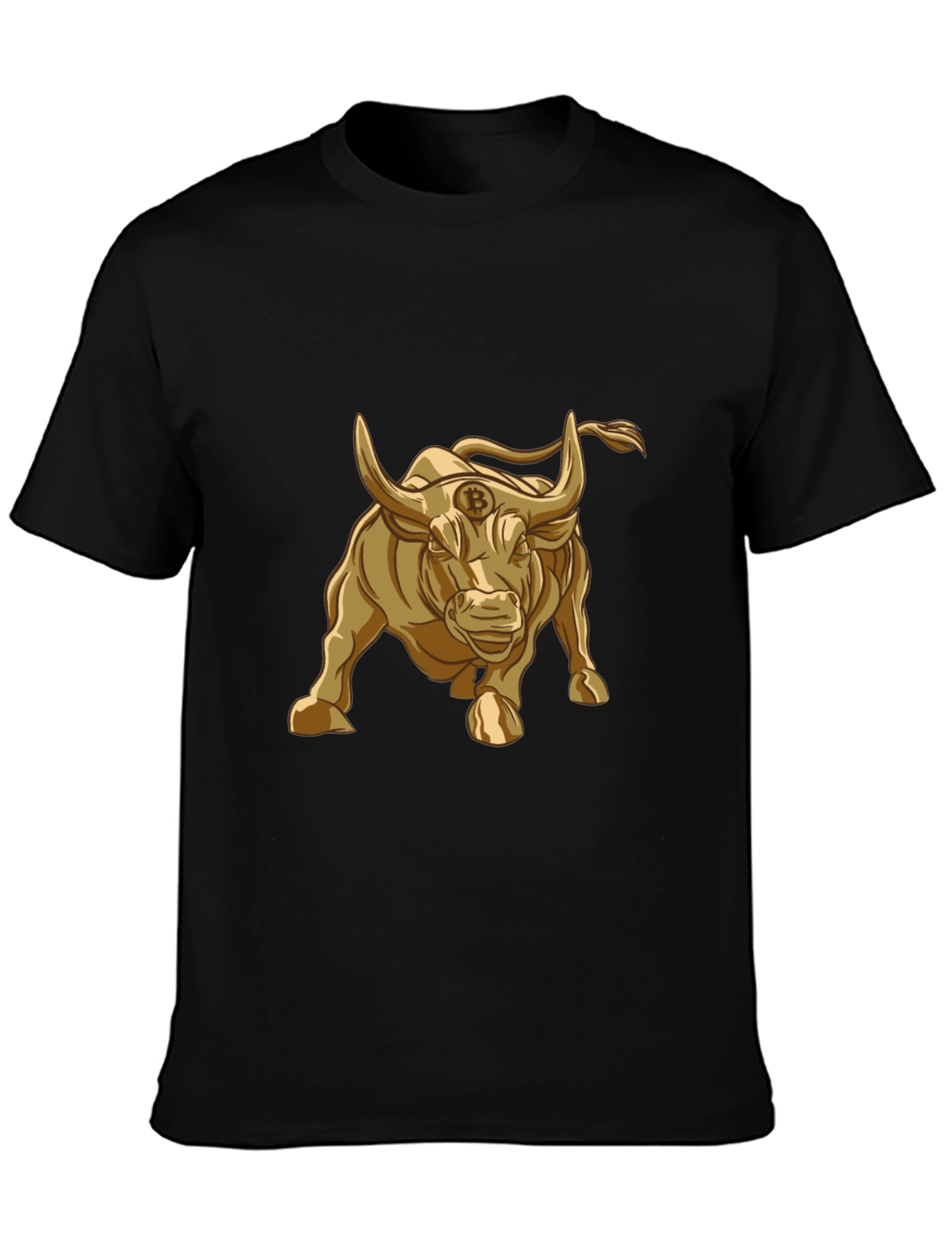 Bitcoin Bull T-Shirt - Crypto Currency Graphic Tee