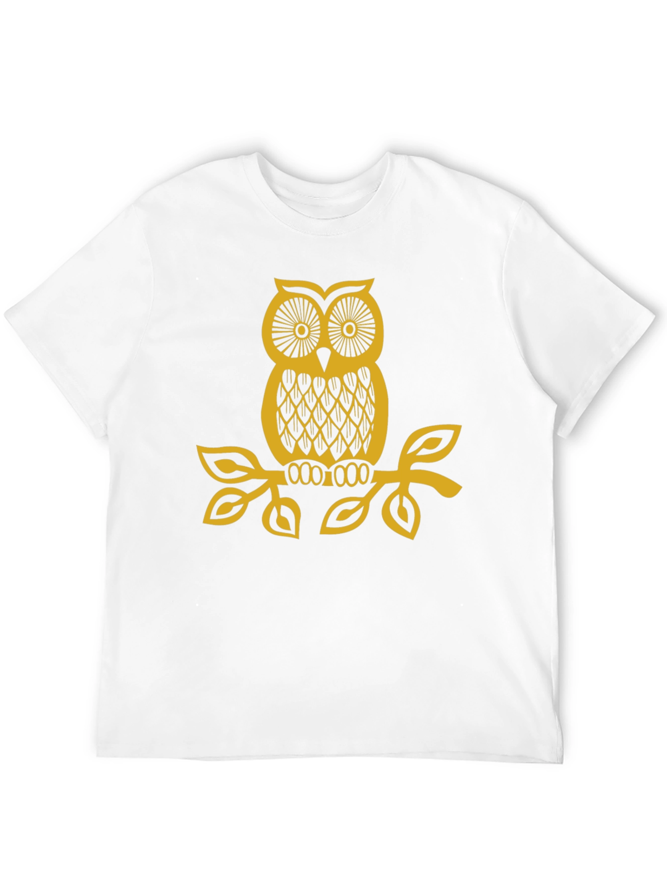 Owl Graphic Black T-Shirt