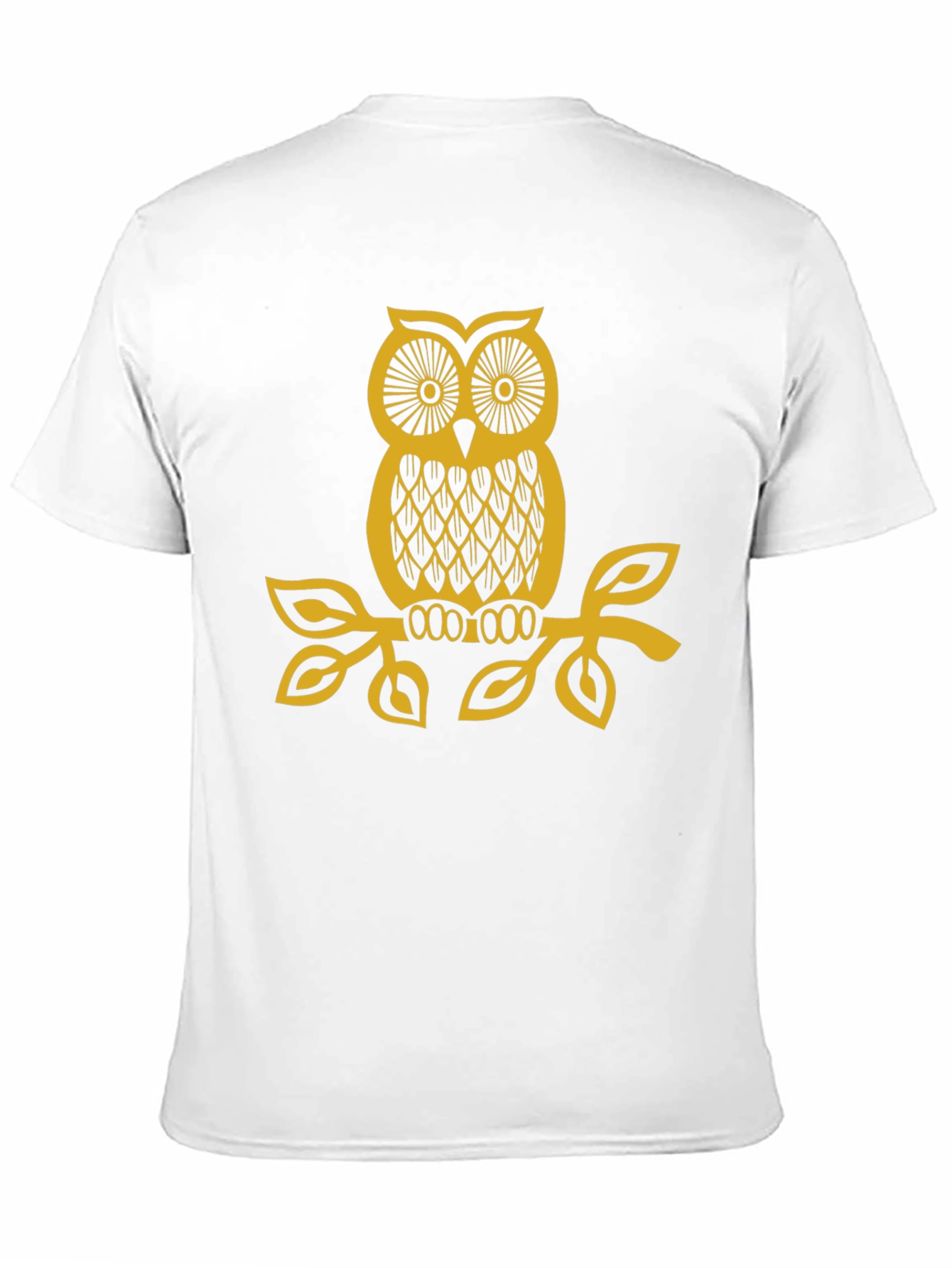 Owl Graphic Black T-Shirt