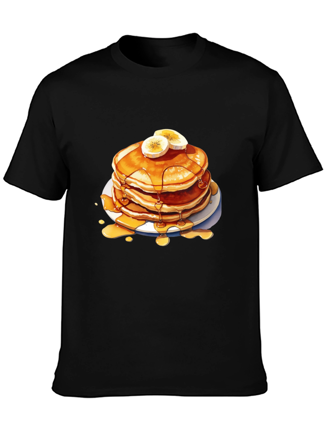 Pancake Stack Graphic Tee - Sweet Breakfast Style!
