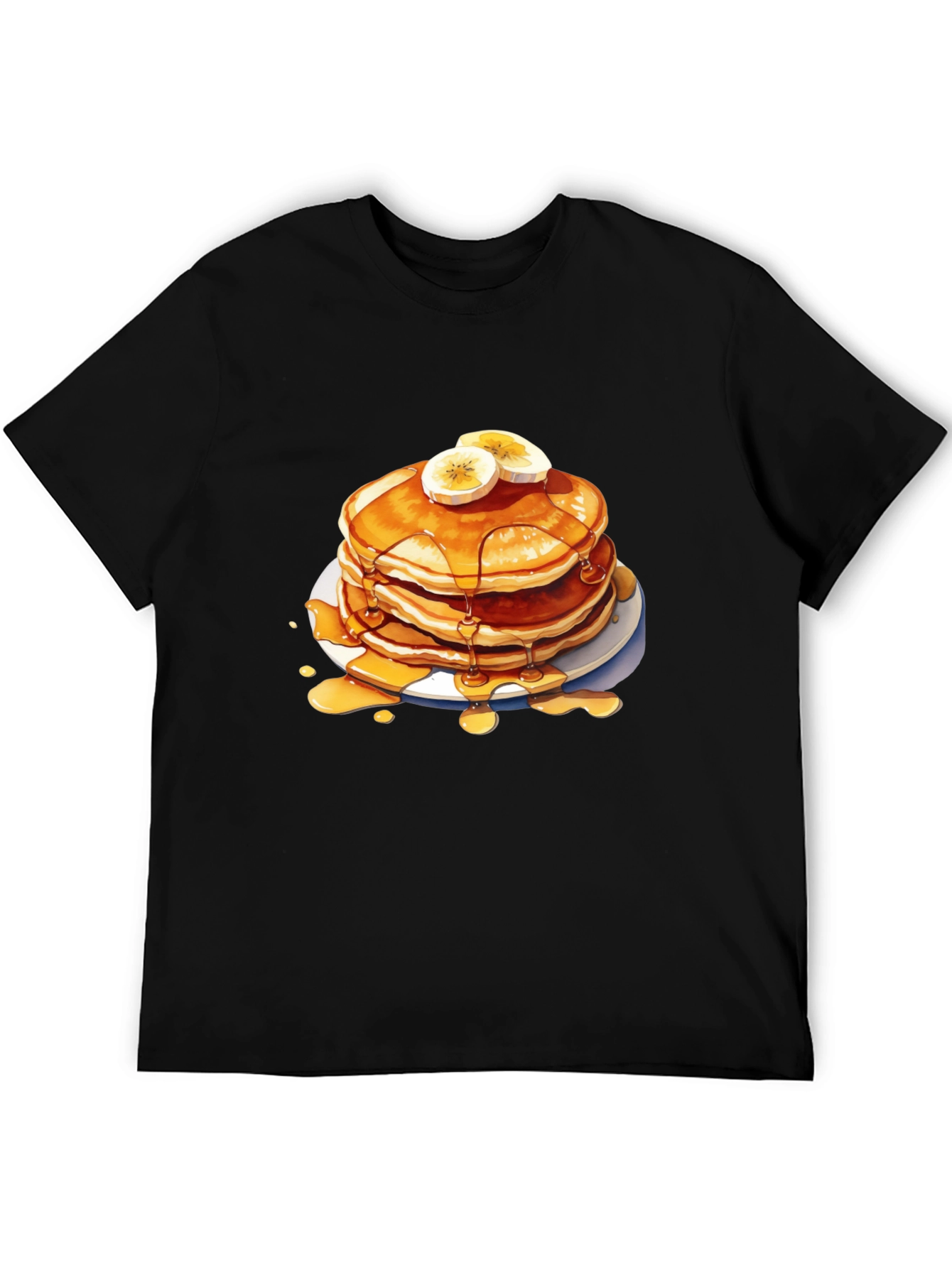 Pancake Stack Graphic Tee - Sweet Breakfast Style!