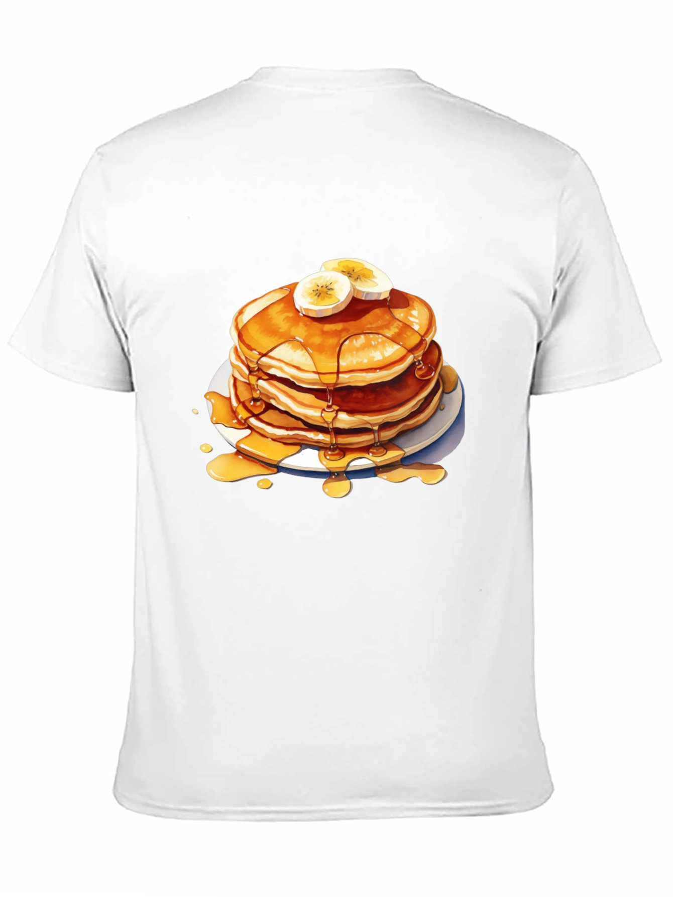 Pancake Stack Graphic Tee - Sweet Breakfast Style!