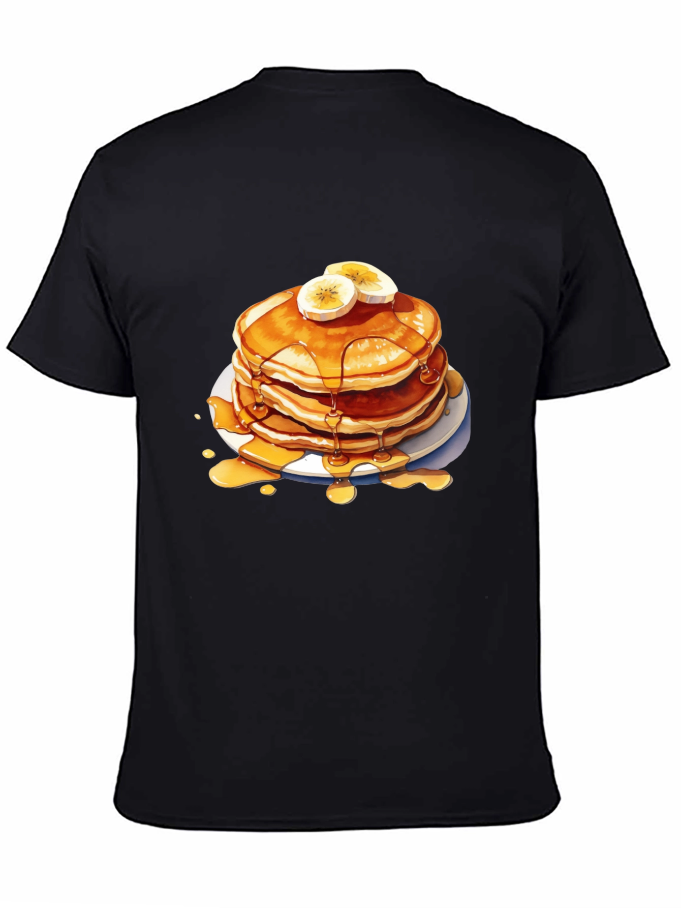 Pancake Stack Graphic Tee - Sweet Breakfast Style!