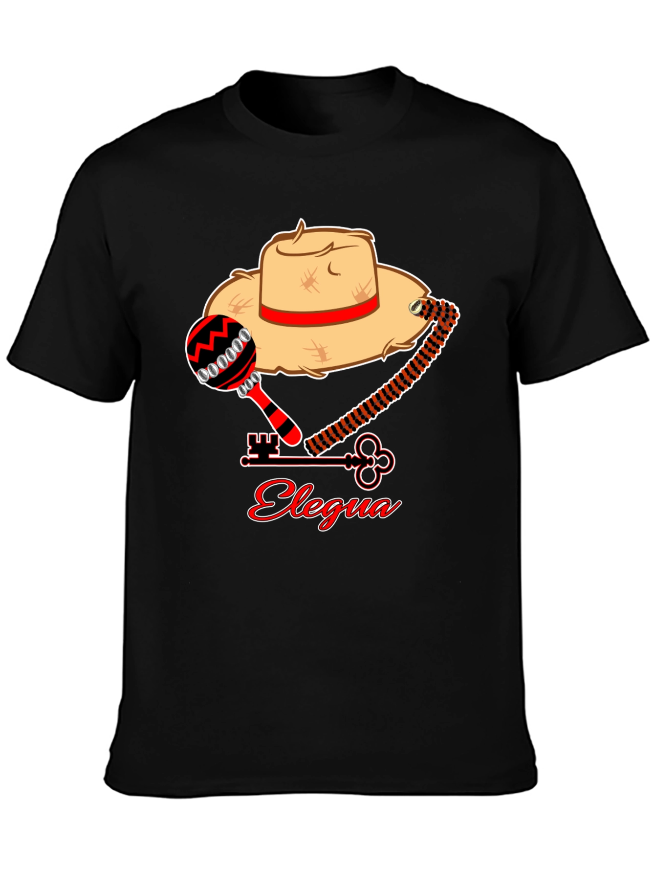 Elegua T-Shirt - Afro-Cuban Orisha Design