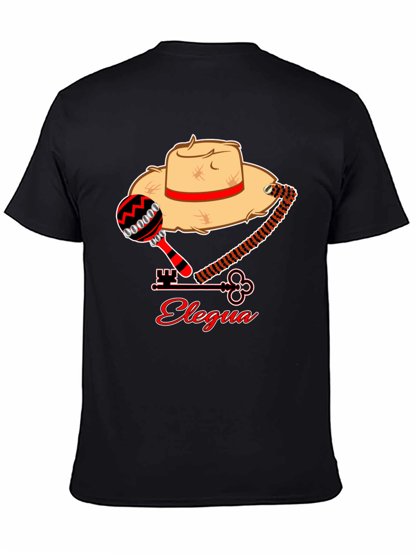 Elegua T-Shirt - Afro-Cuban Orisha Design