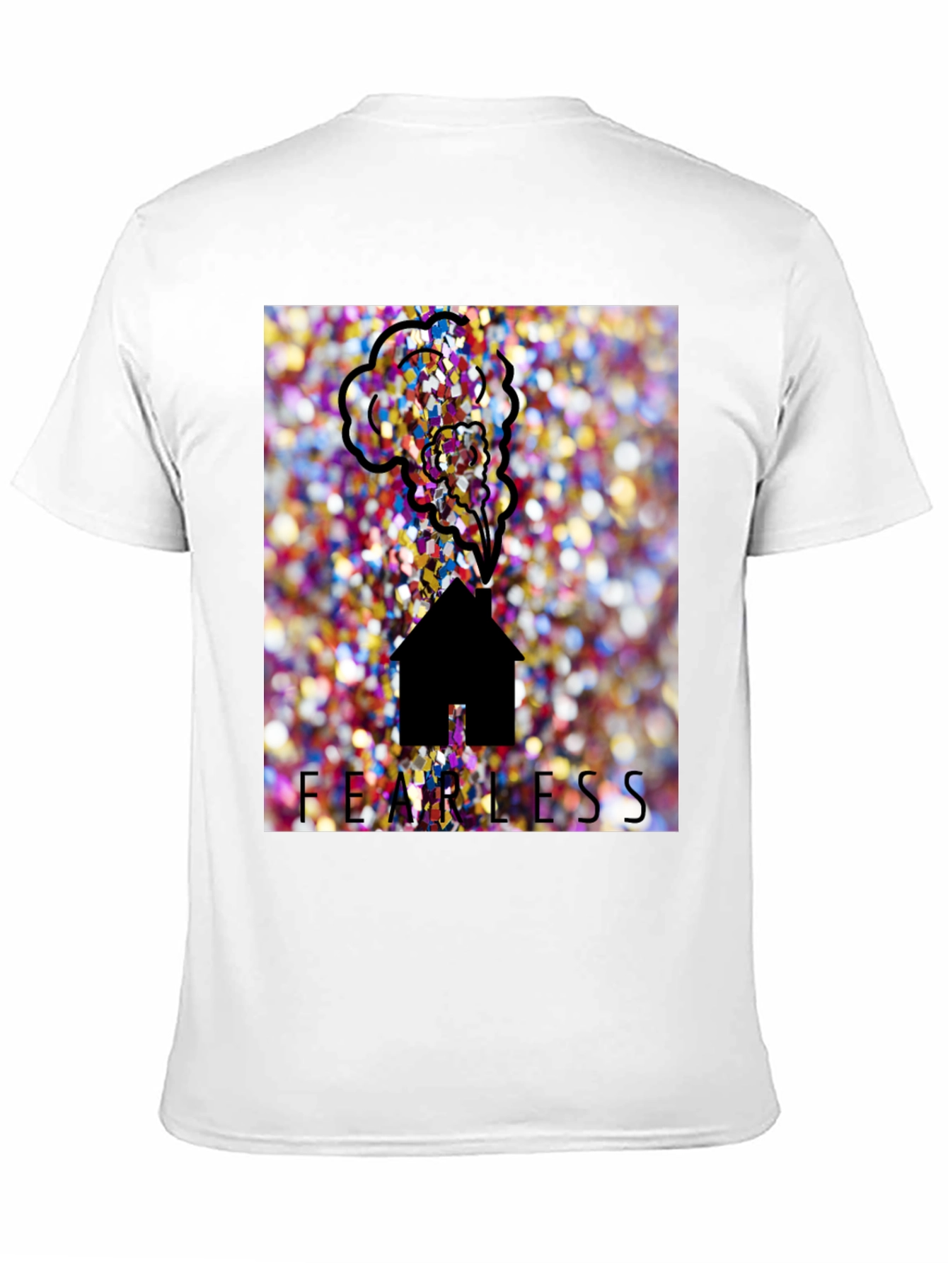 Fearless House Graphic Tee - Unique Design