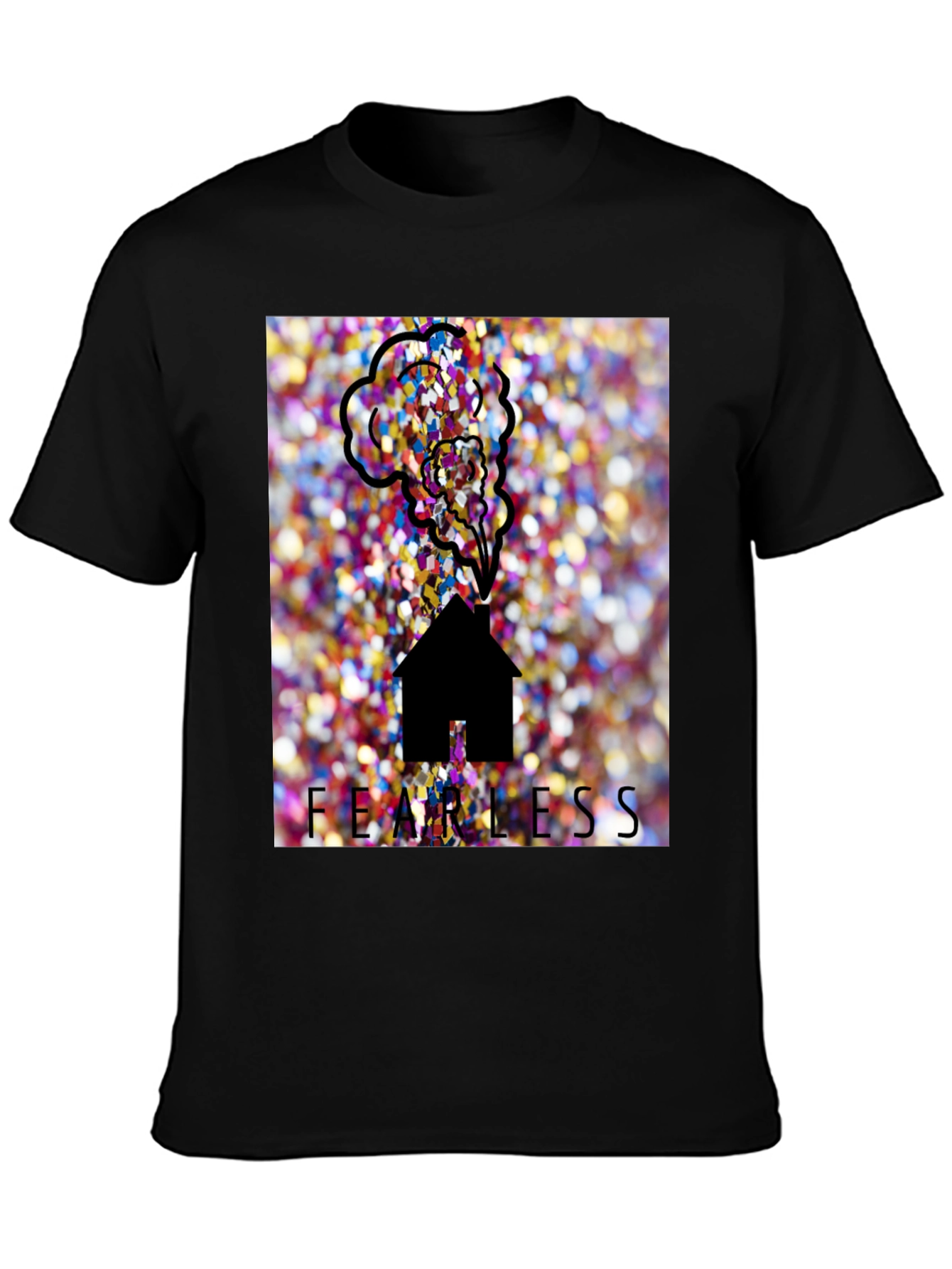 Fearless House Graphic Tee - Unique Design