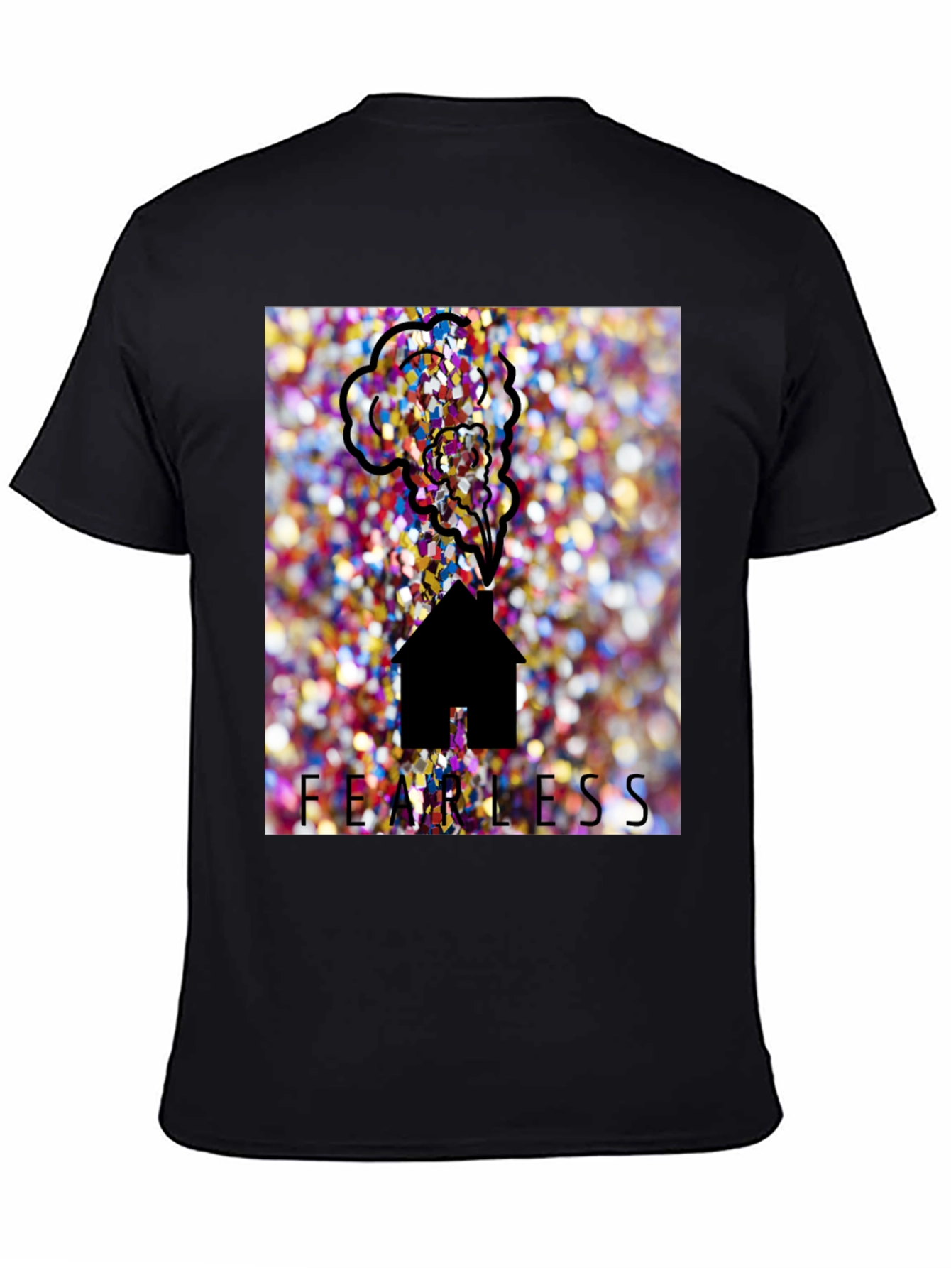 Fearless House Graphic Tee - Unique Design
