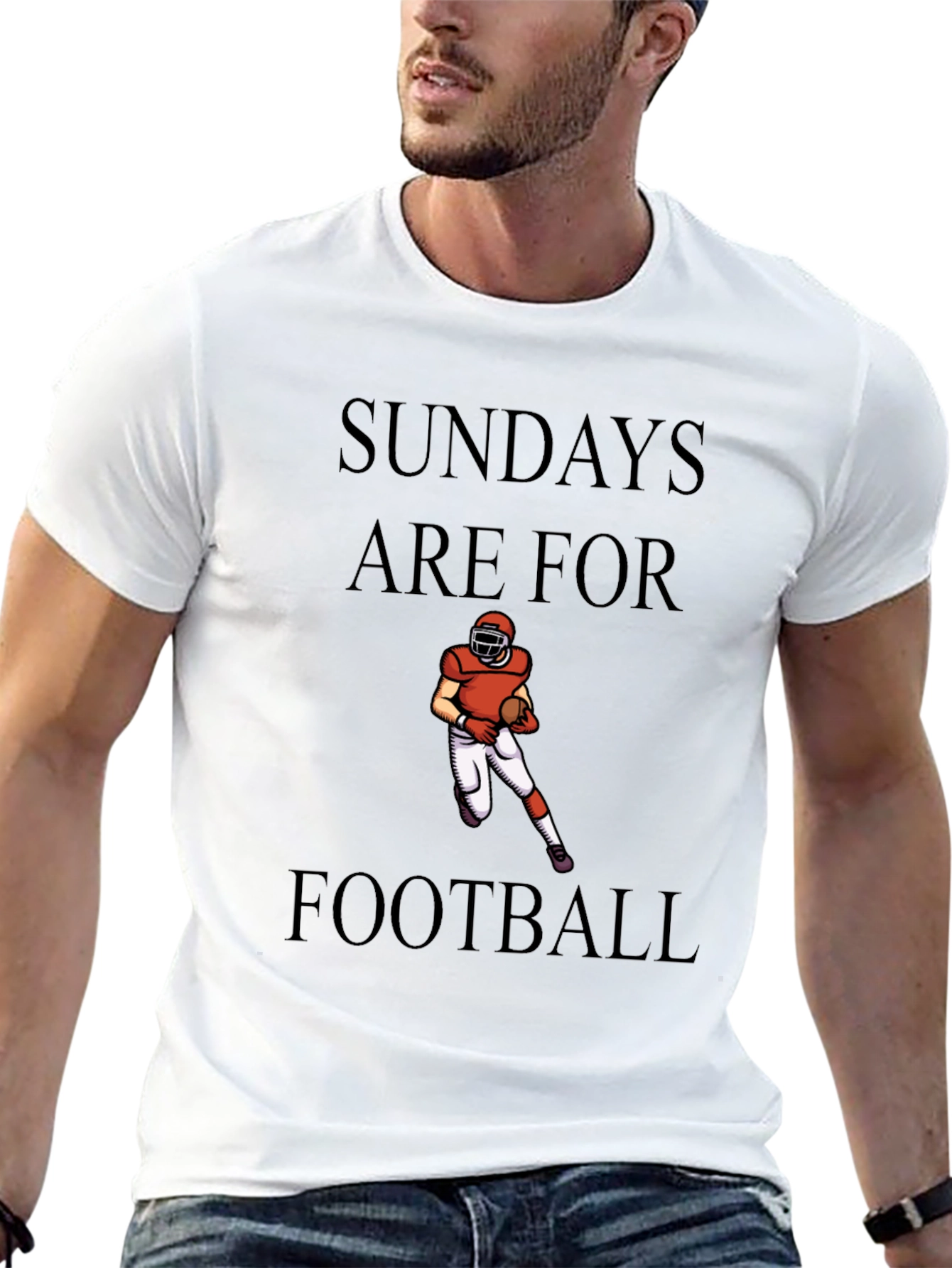 Sundays are for Football Graphic T-Shirt