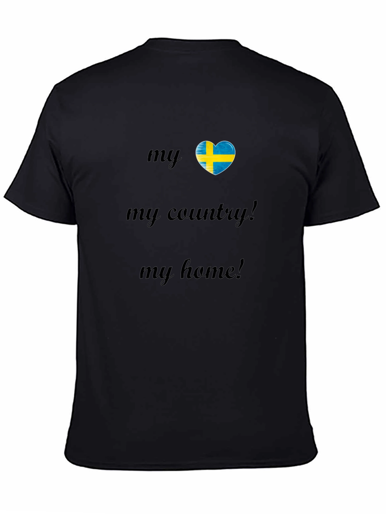 Sweden Pride T-Shirt - My Country My Home Tee