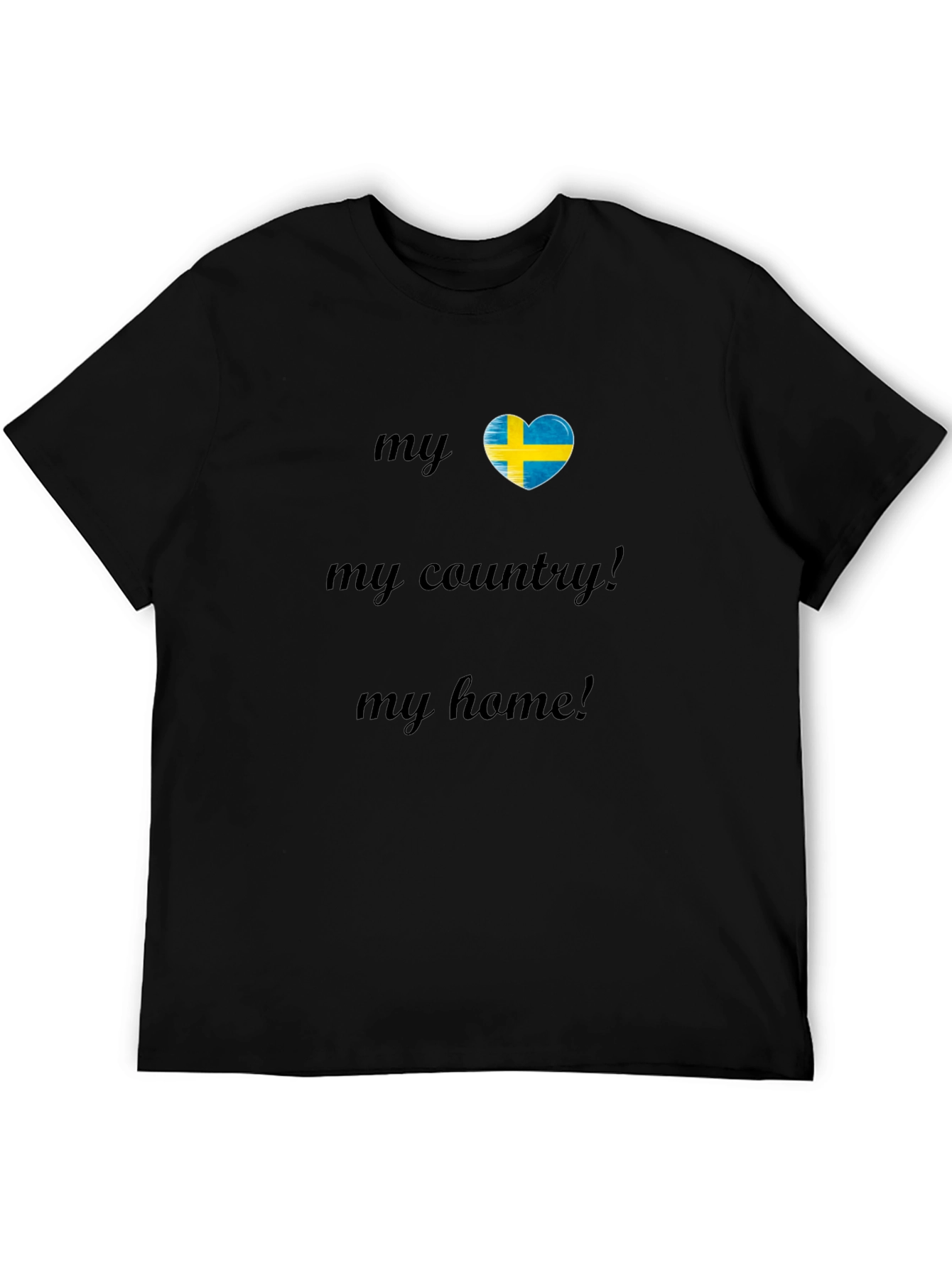 Sweden Pride T-Shirt - My Country My Home Tee