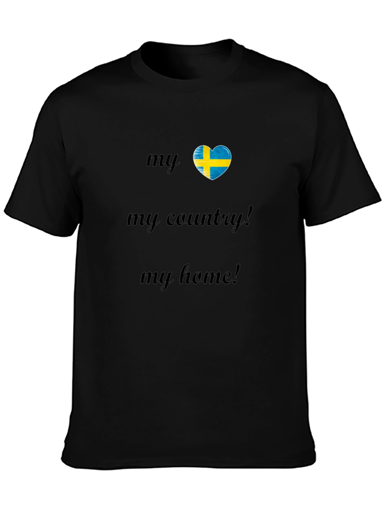 Sweden Pride T-Shirt - My Country My Home Tee