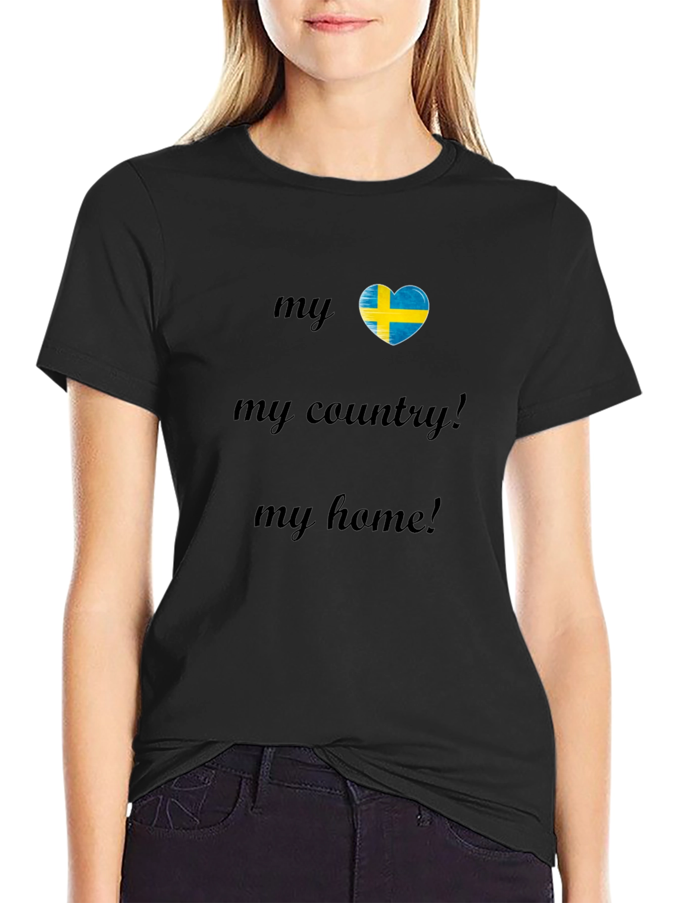 Sweden Pride T-Shirt - My Country My Home Tee