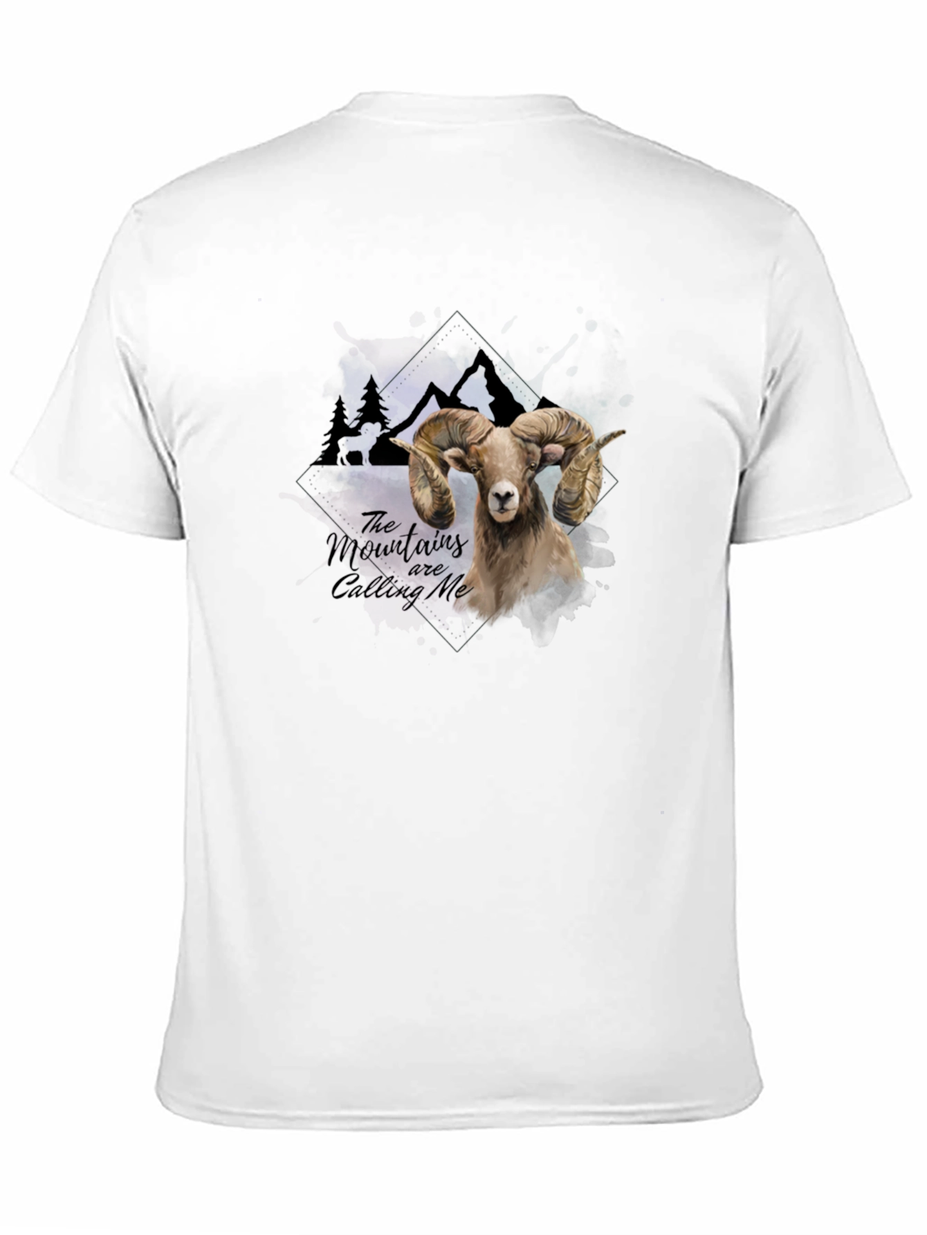 Mountains are Calling Me Ram Graphic Tee