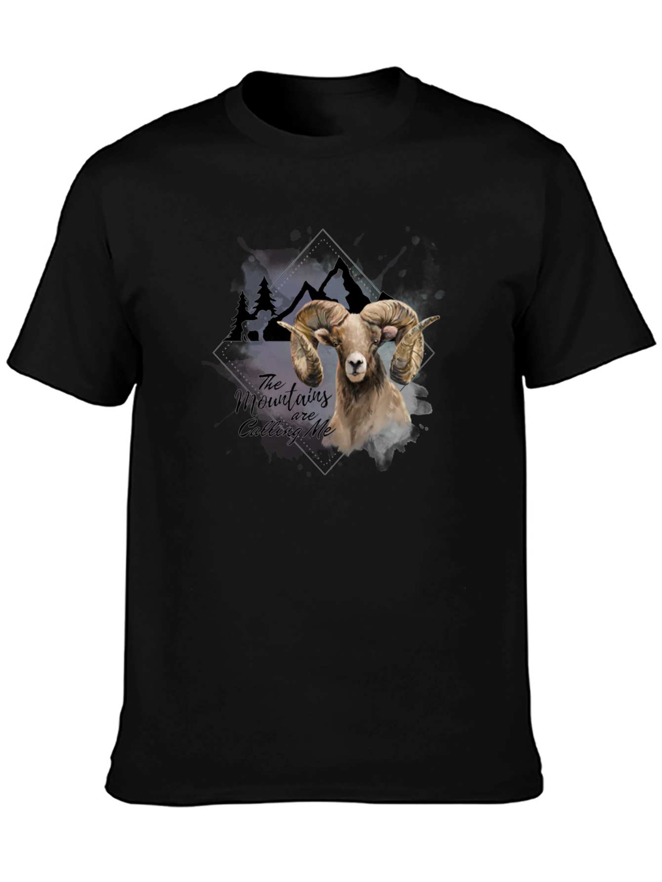 Mountains are Calling Me Ram Graphic Tee
