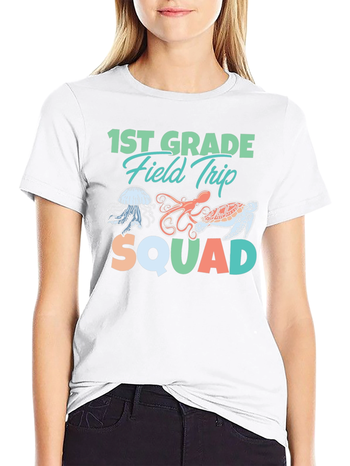 1st Grade Field Trip Squad Graphic Tee