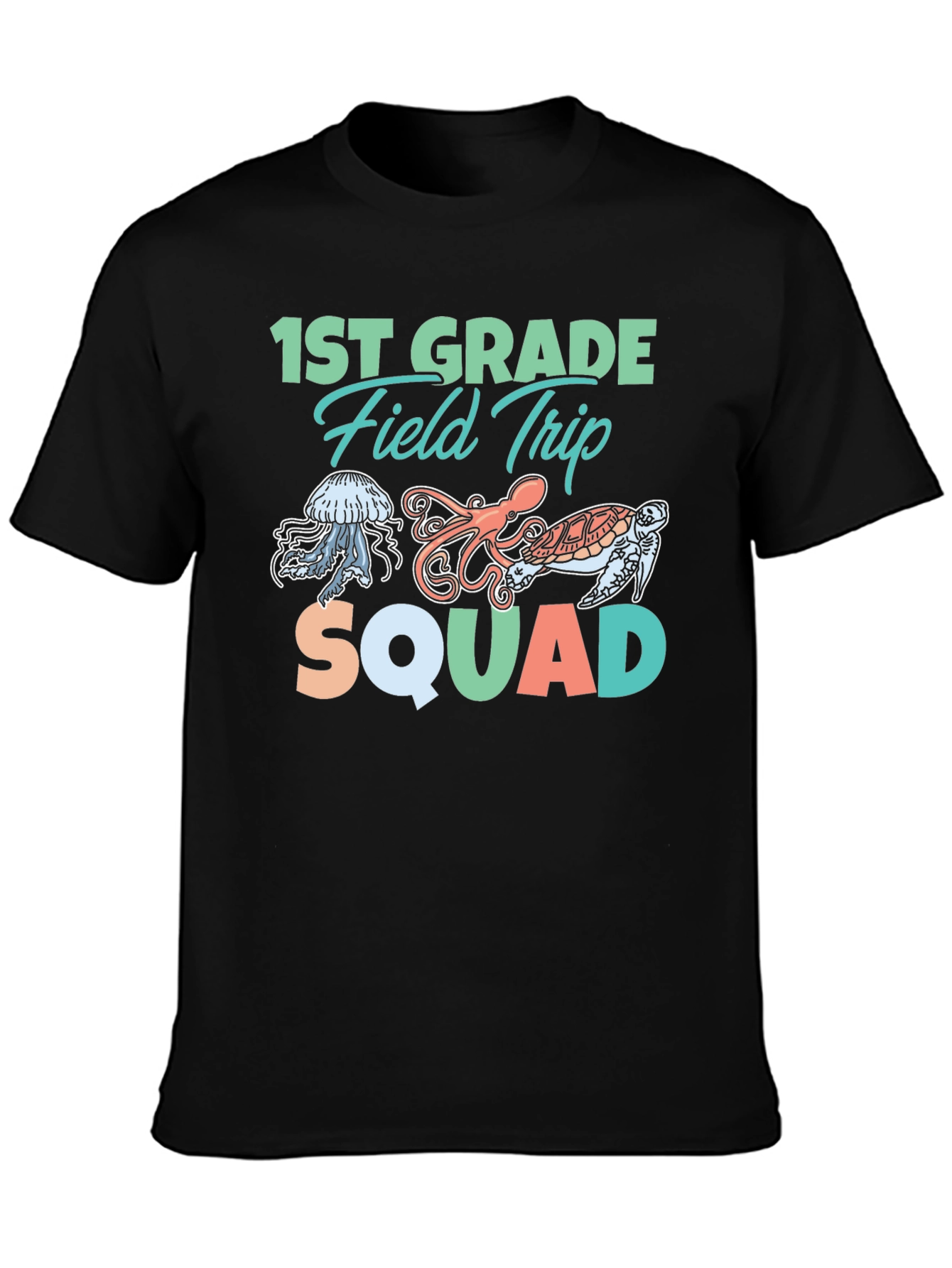 1st Grade Field Trip Squad Graphic Tee