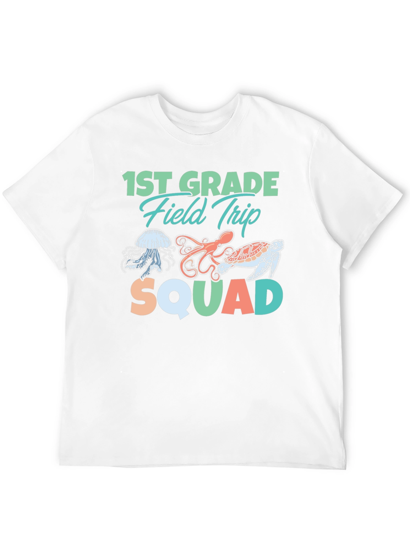 1st Grade Field Trip Squad Graphic Tee