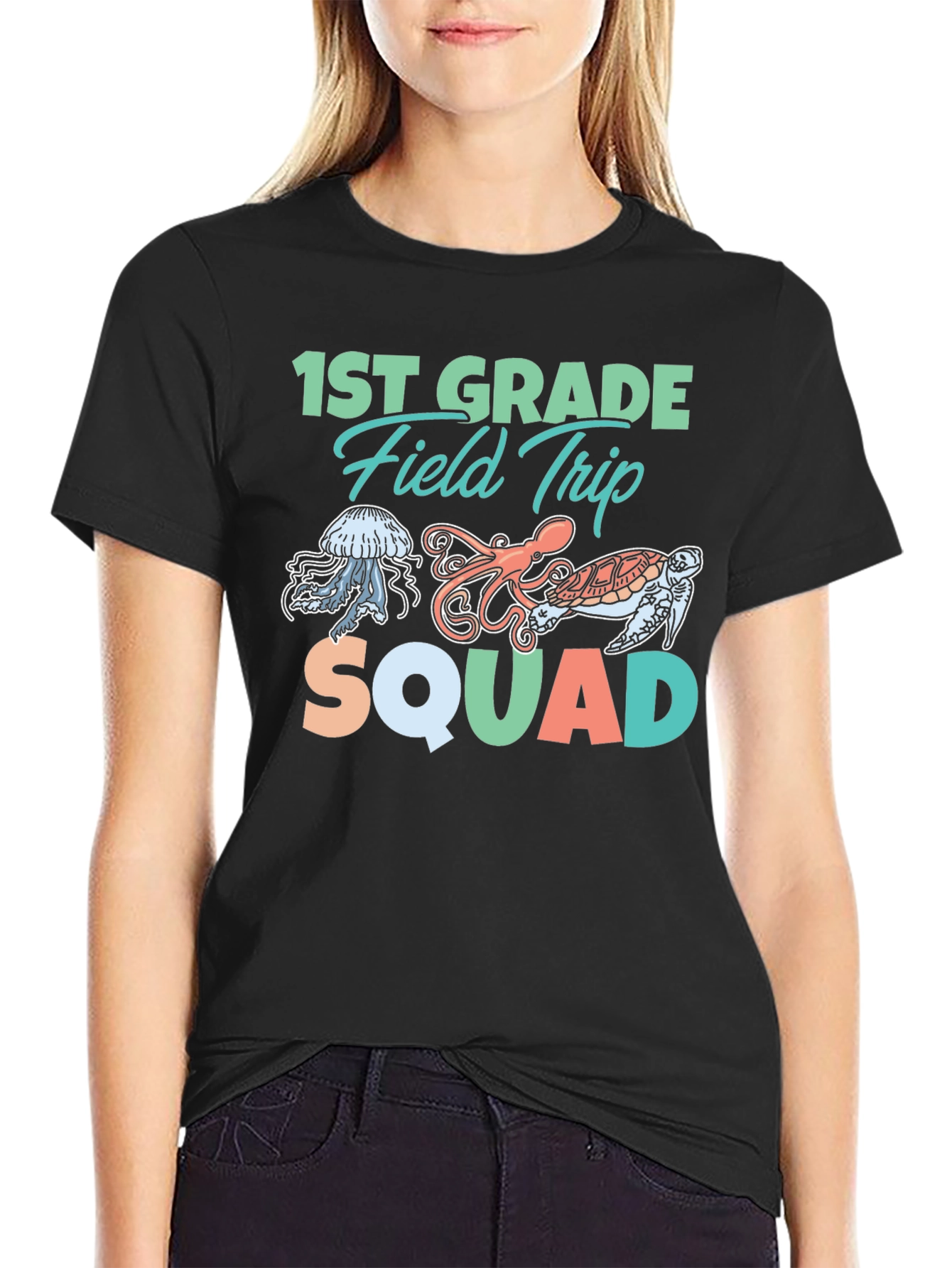 1st Grade Field Trip Squad Graphic Tee