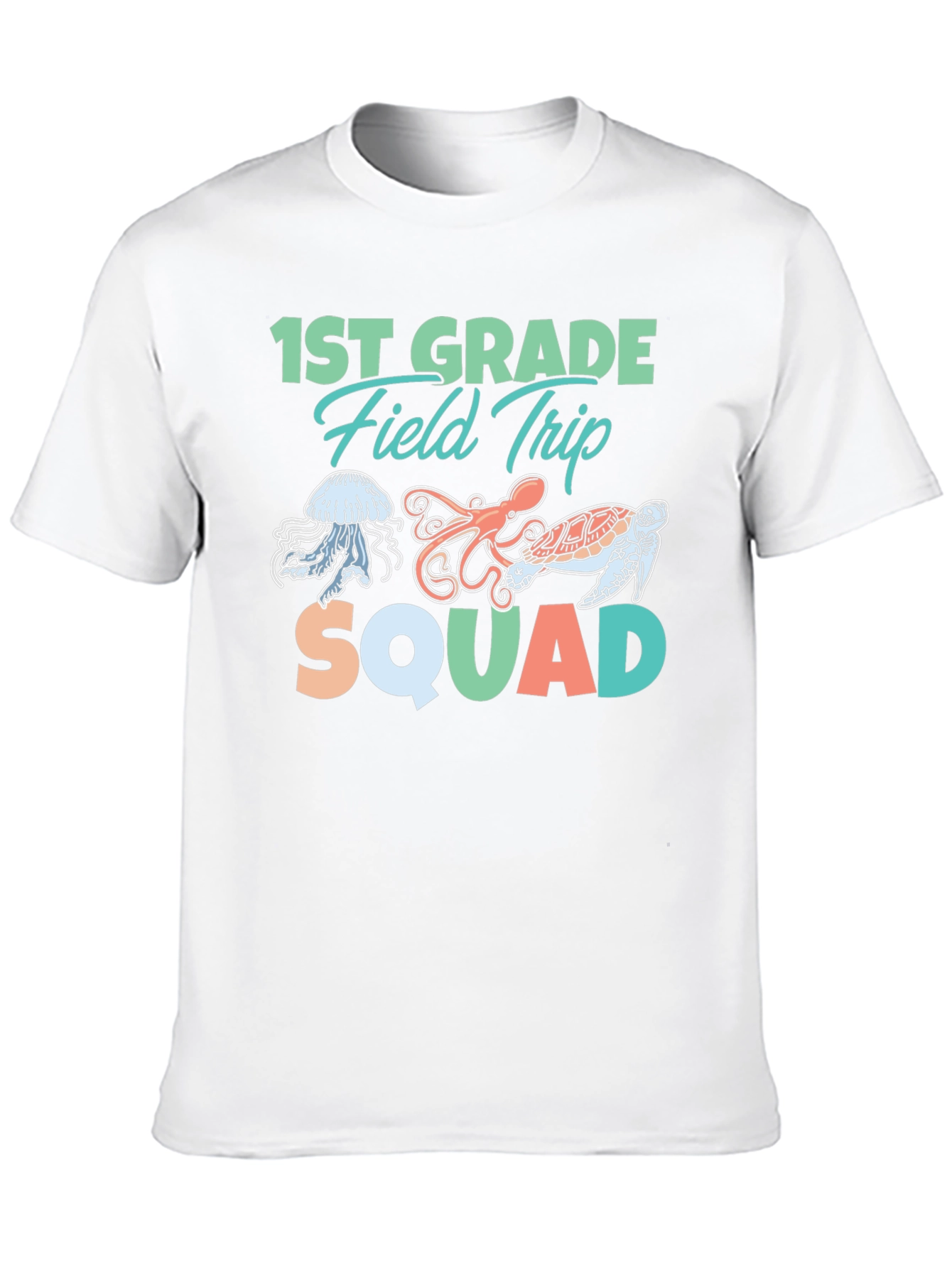1st Grade Field Trip Squad Graphic Tee