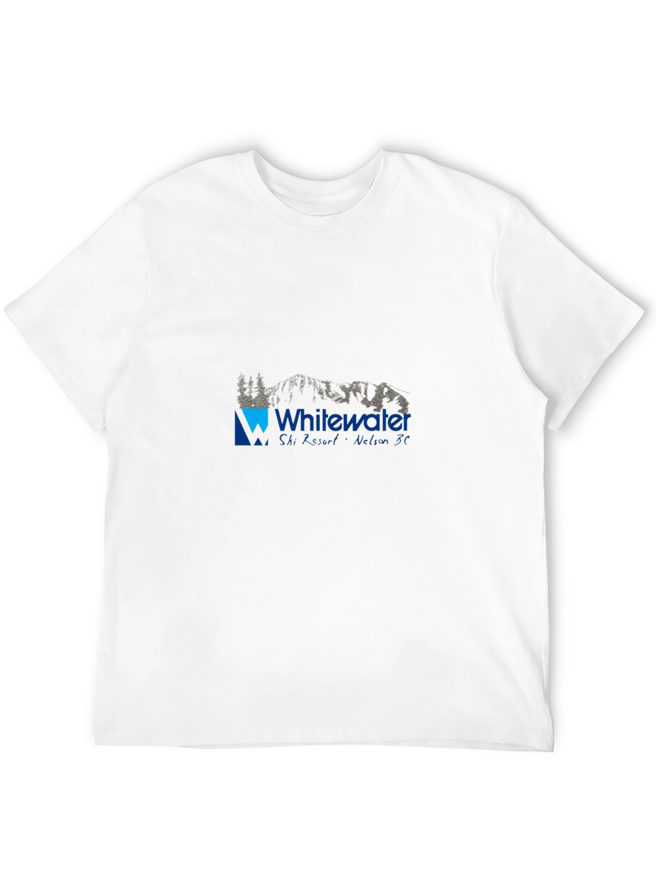 Whitewater Ski Resort Black T-Shirt